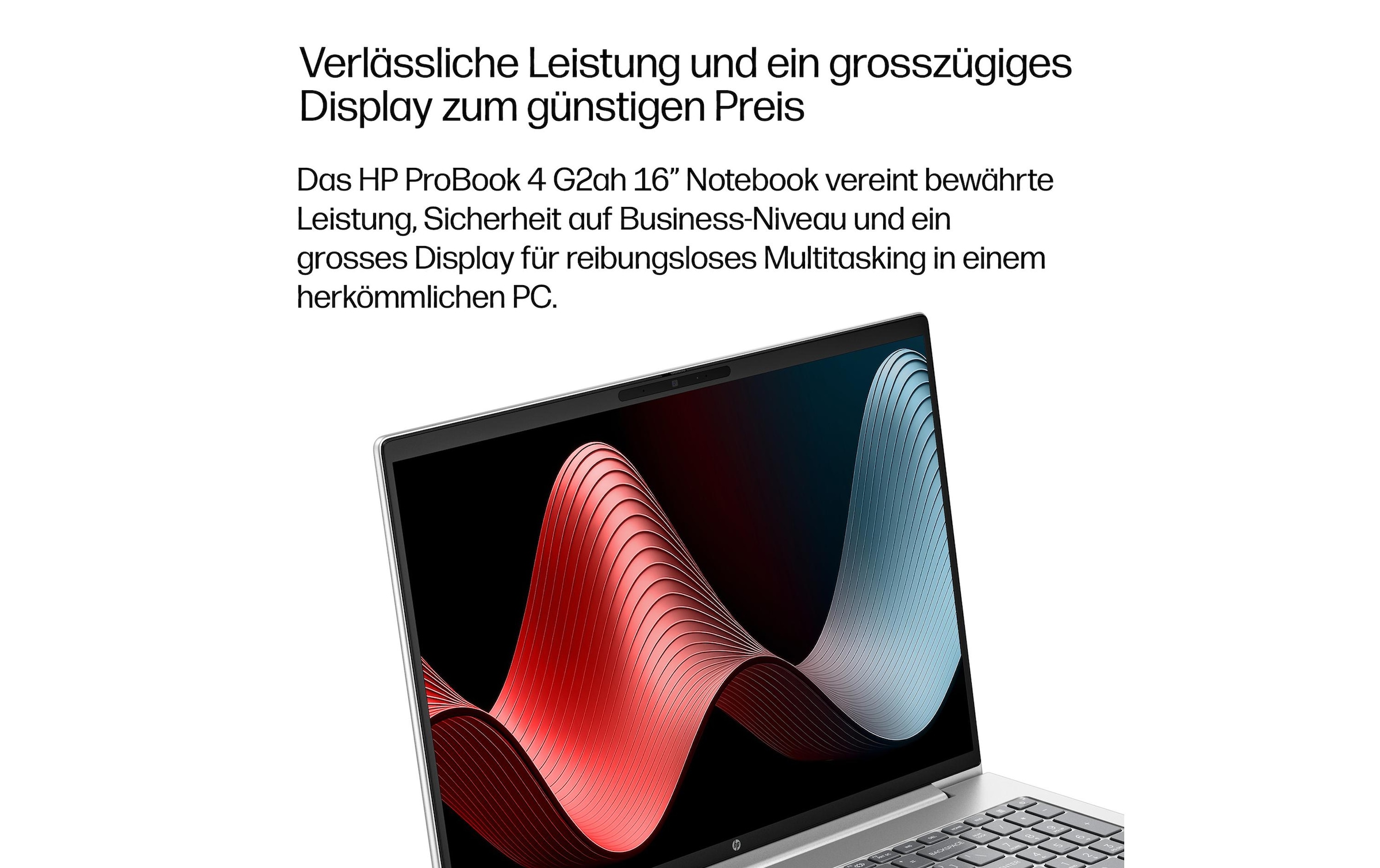 HP Ordinateur portable professionnel »ProBook 4 G2ah DX9Q9ET« / 16 ″ AMD Ryzen 5 512 Go SSD