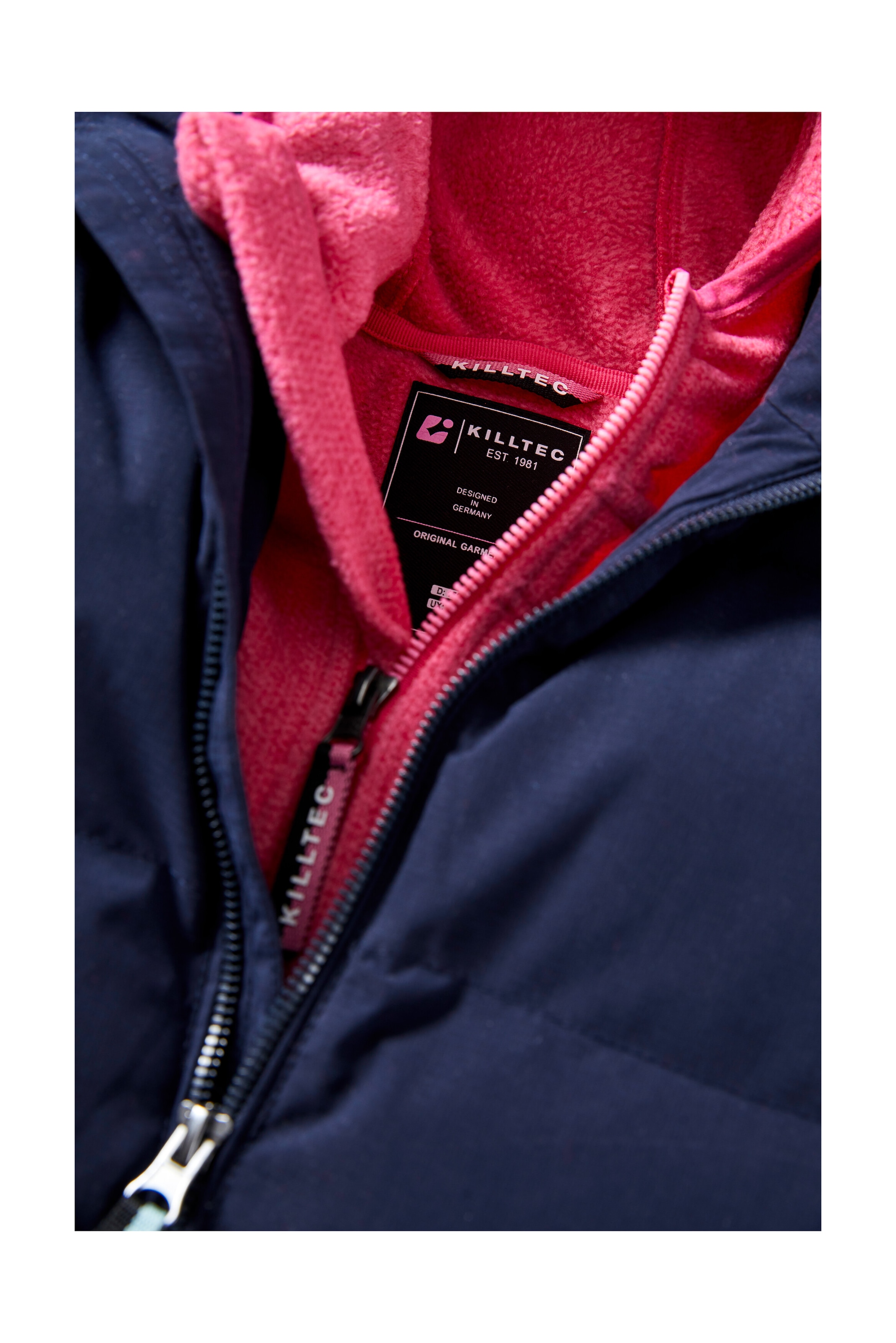 Killtec Steppjacke »KOW 357 GRLS QLTD JCKT«, Wasserabweisende Mädchenjacke mit Kapuze, atmungsaktiv, warm