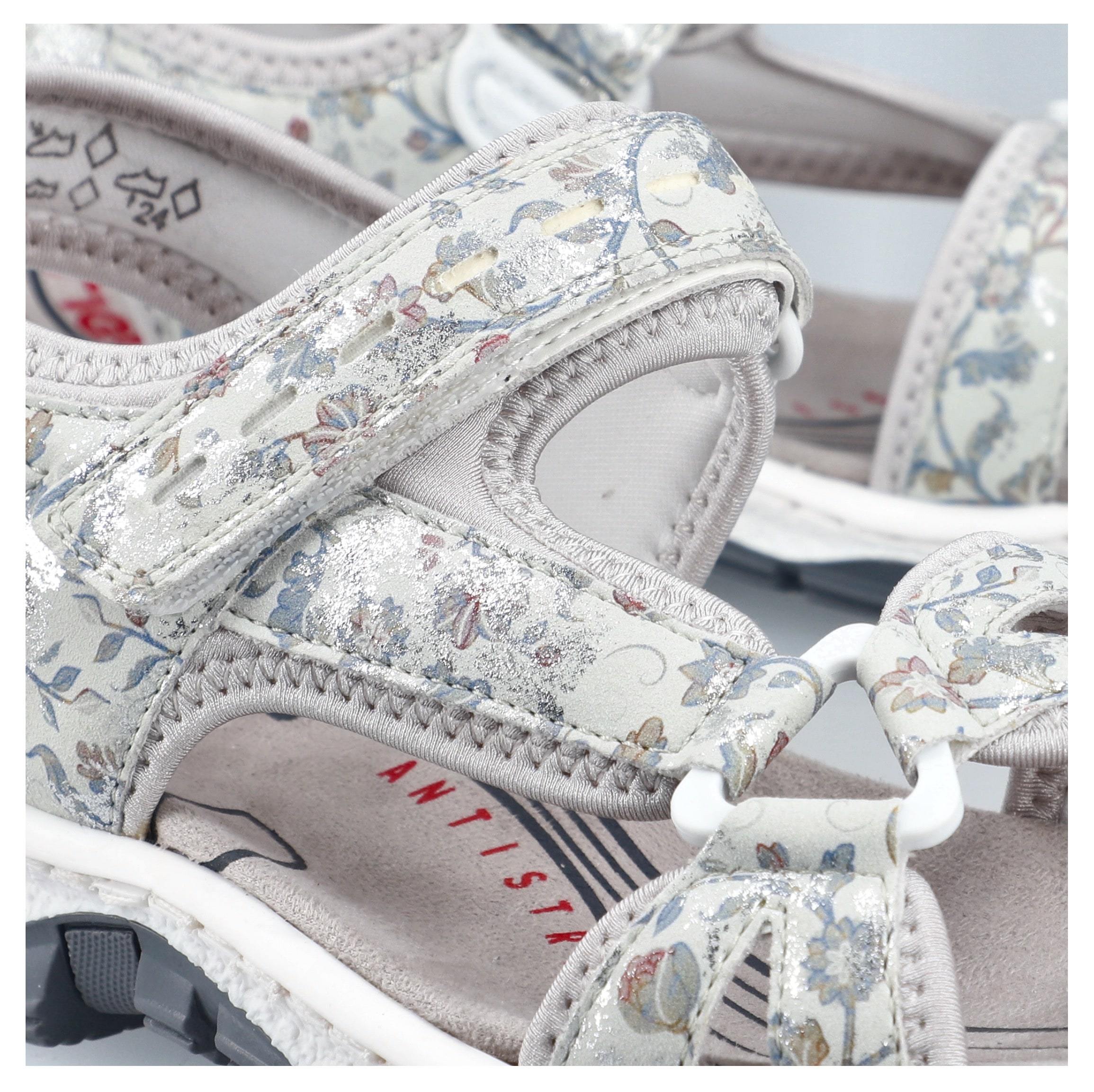 Rieker Sandale à lanières  chaussure d'été, sandalette, chaussure outdoor style trekking