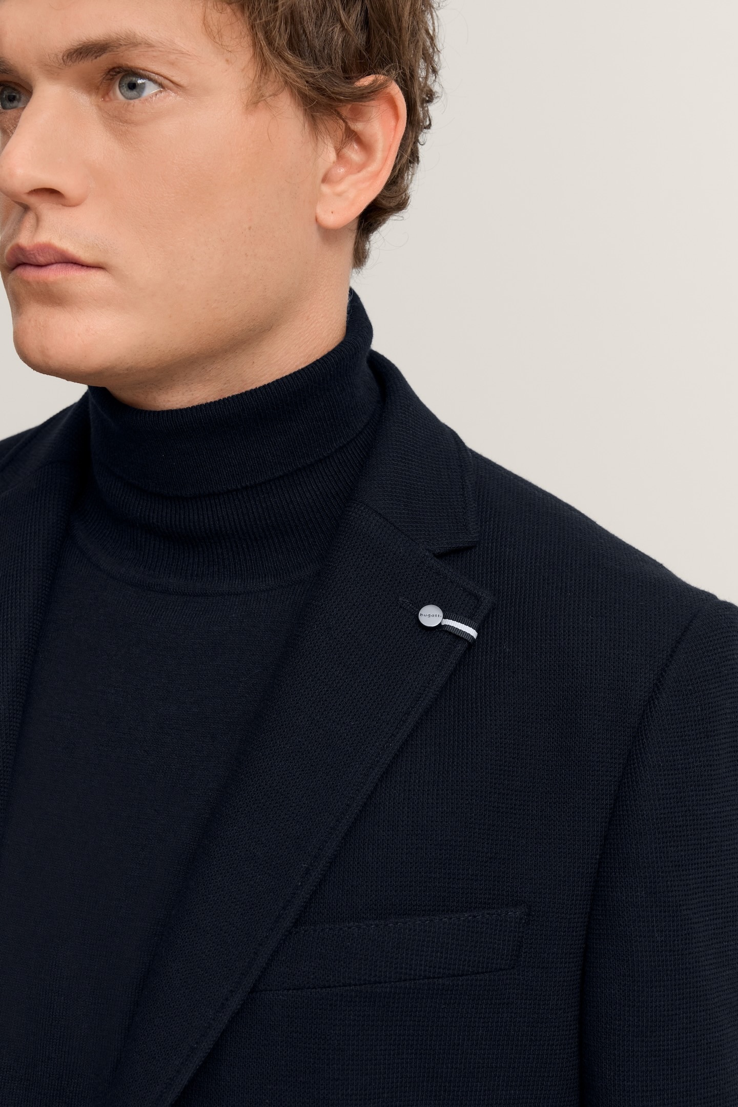 bugatti Veste »Modern Fit« klassisch & elegant mit Stretch-Futter