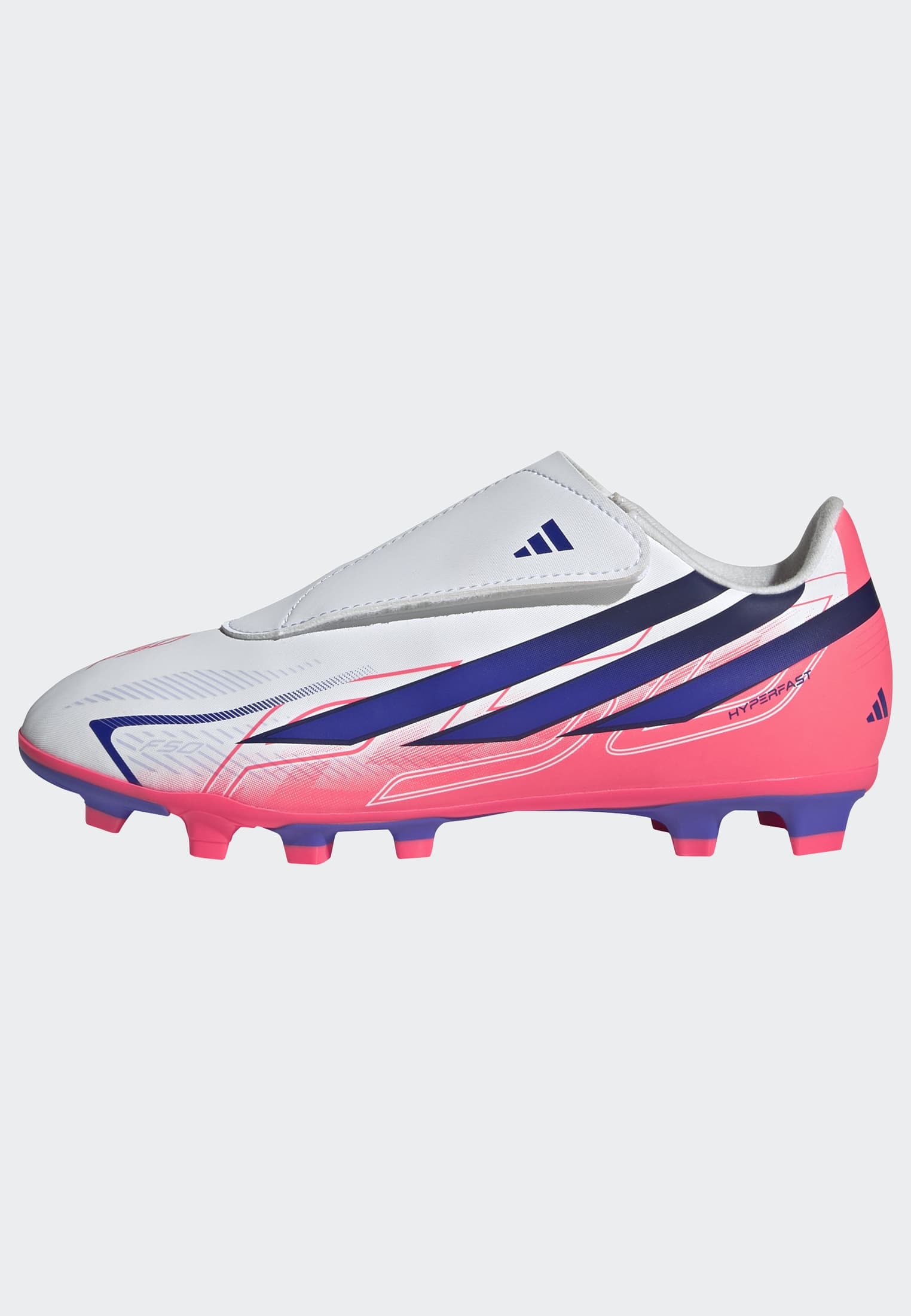 adidas Performance Chaussure de football »F50 HYPERFAST CLUB KIDS , KLETTVERSCHLUSS, FESTE BÖDEN/MULTI GROUND«  adapté à de nombreux types de sols, pour adolescents et enfants