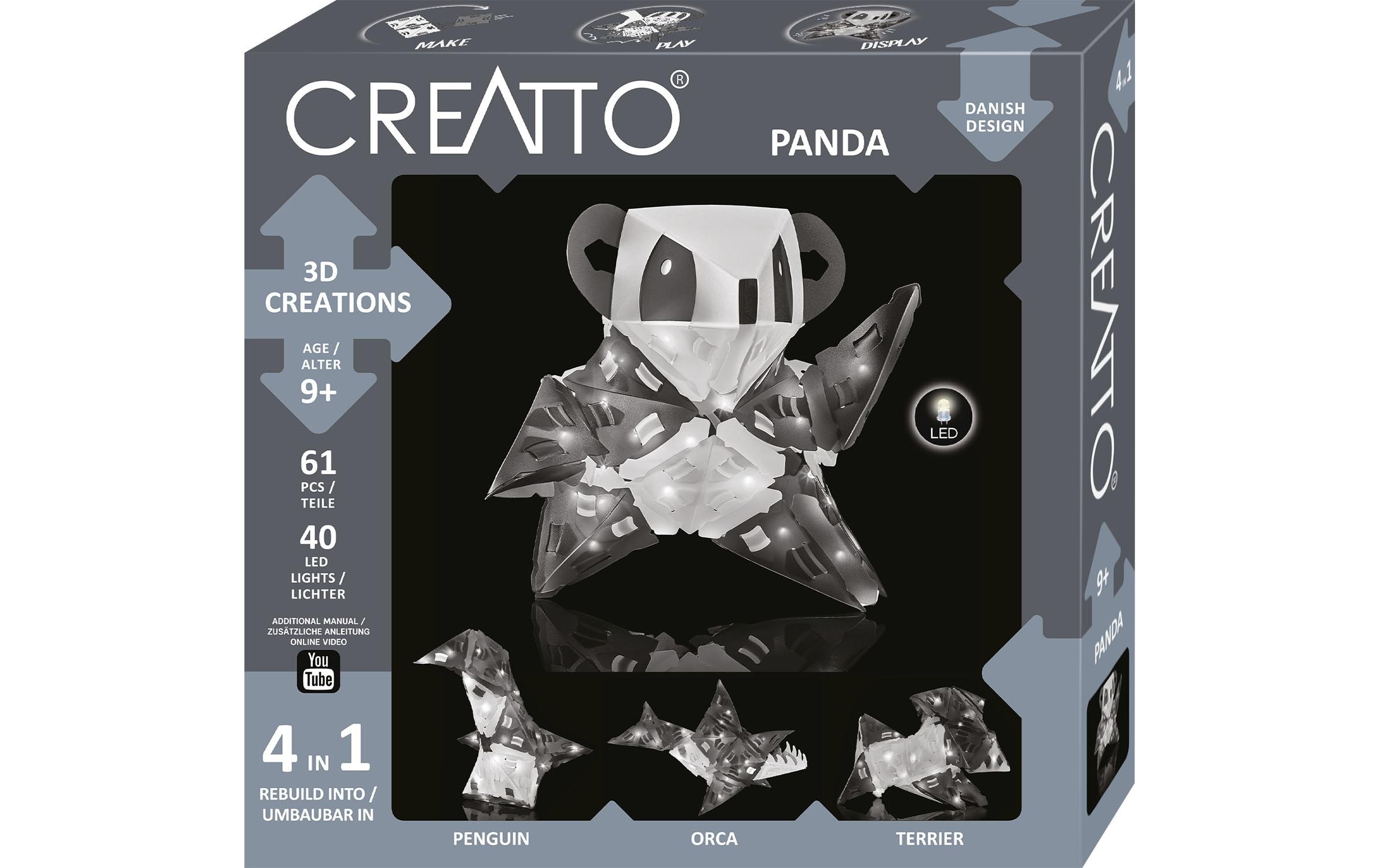 Kreativset »CREATTO Panda 4 in«
