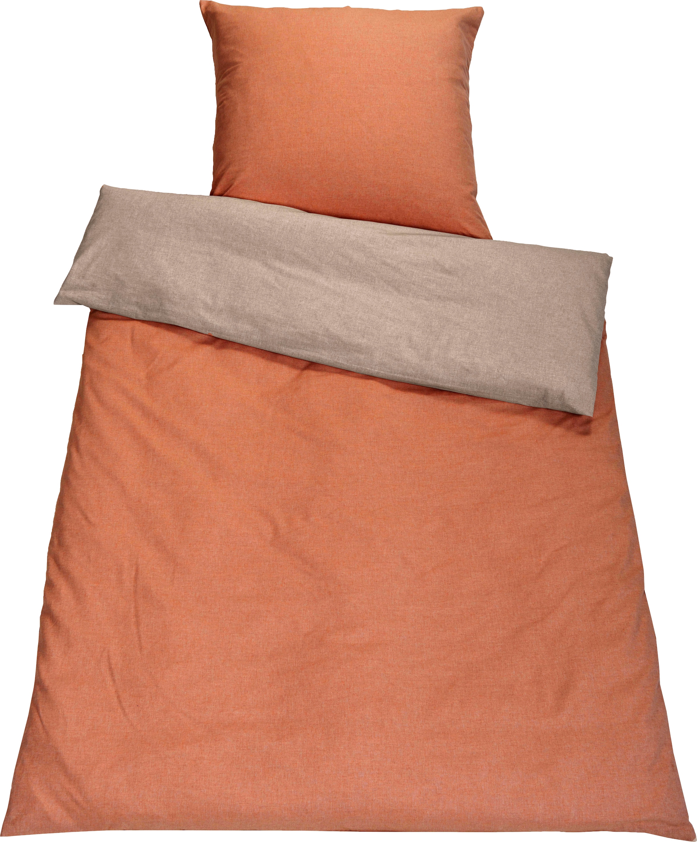 Image of SETEX Wendebettwäsche "Chambray" 3 Stk. mit Wendefunktion