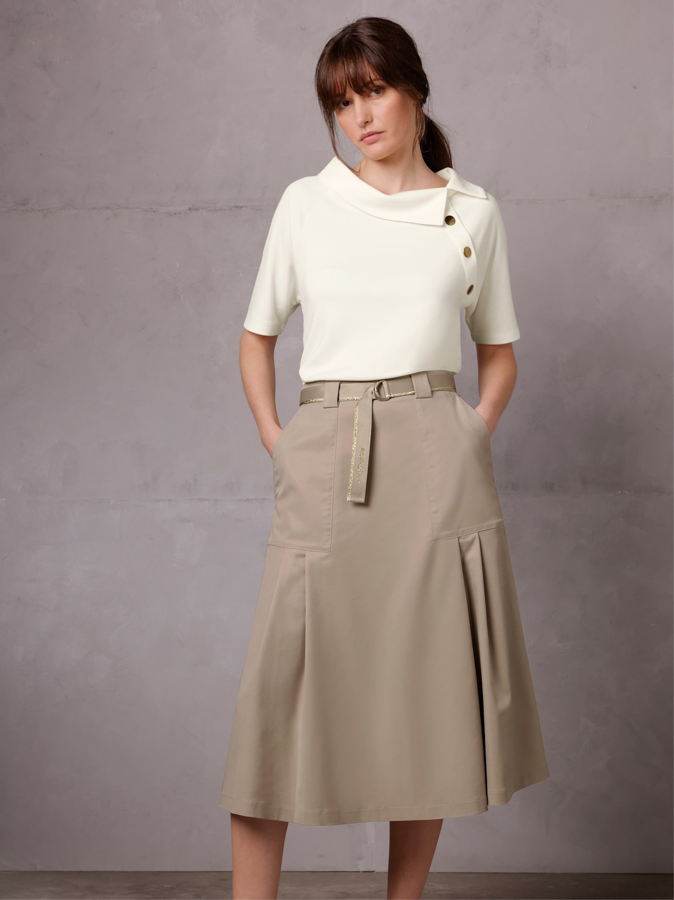 Image of CREATION L PREMIUM Kurzarmshirt "Modal-Shirt" 1 tlg.