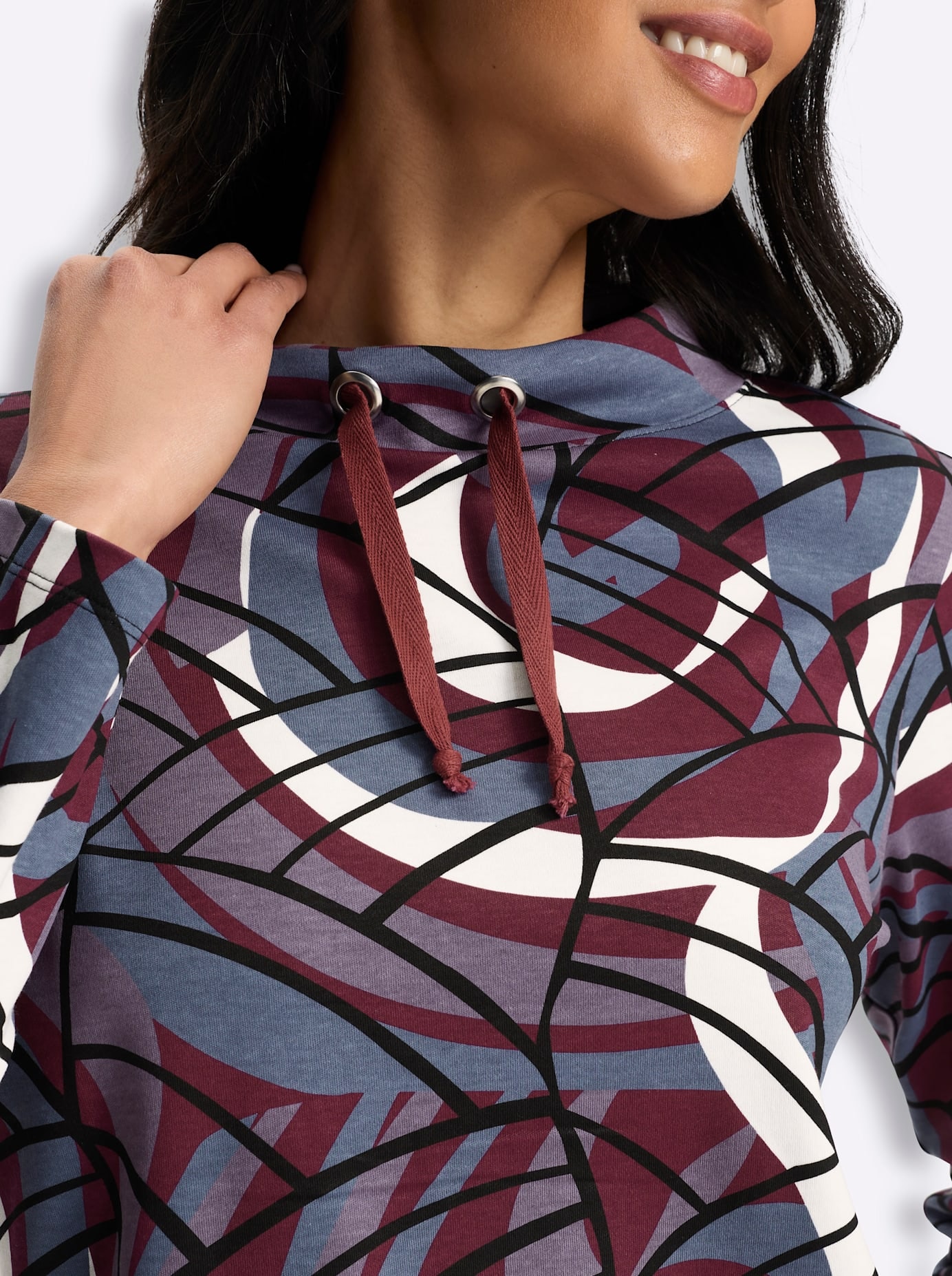 Classic Basics Stehkragenshirt »3/4-Arm-Shirt« 1