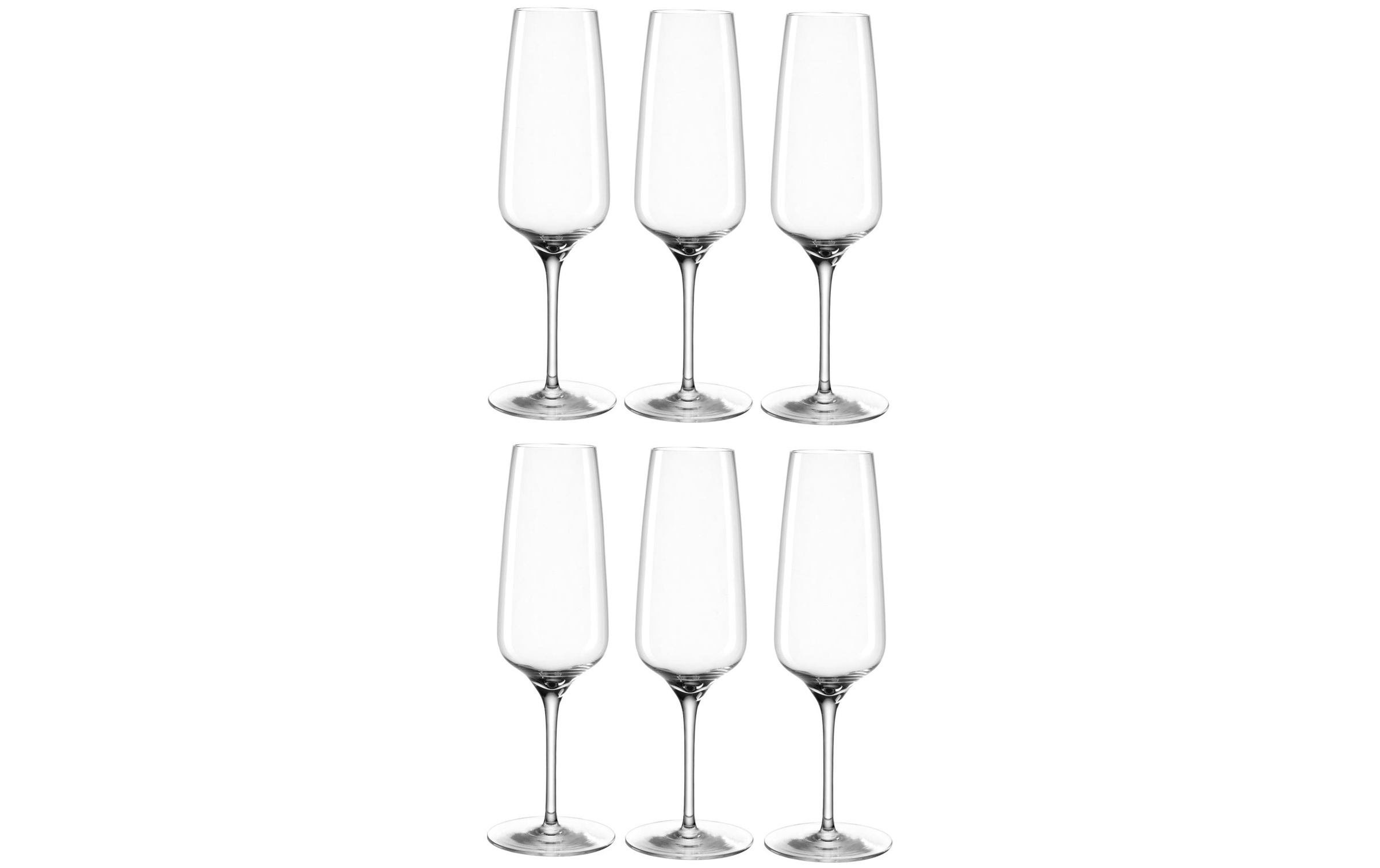 Image of LEONARDO Sektglas "Cesti 240 ml, 6 Stück, Grau/Transparent"