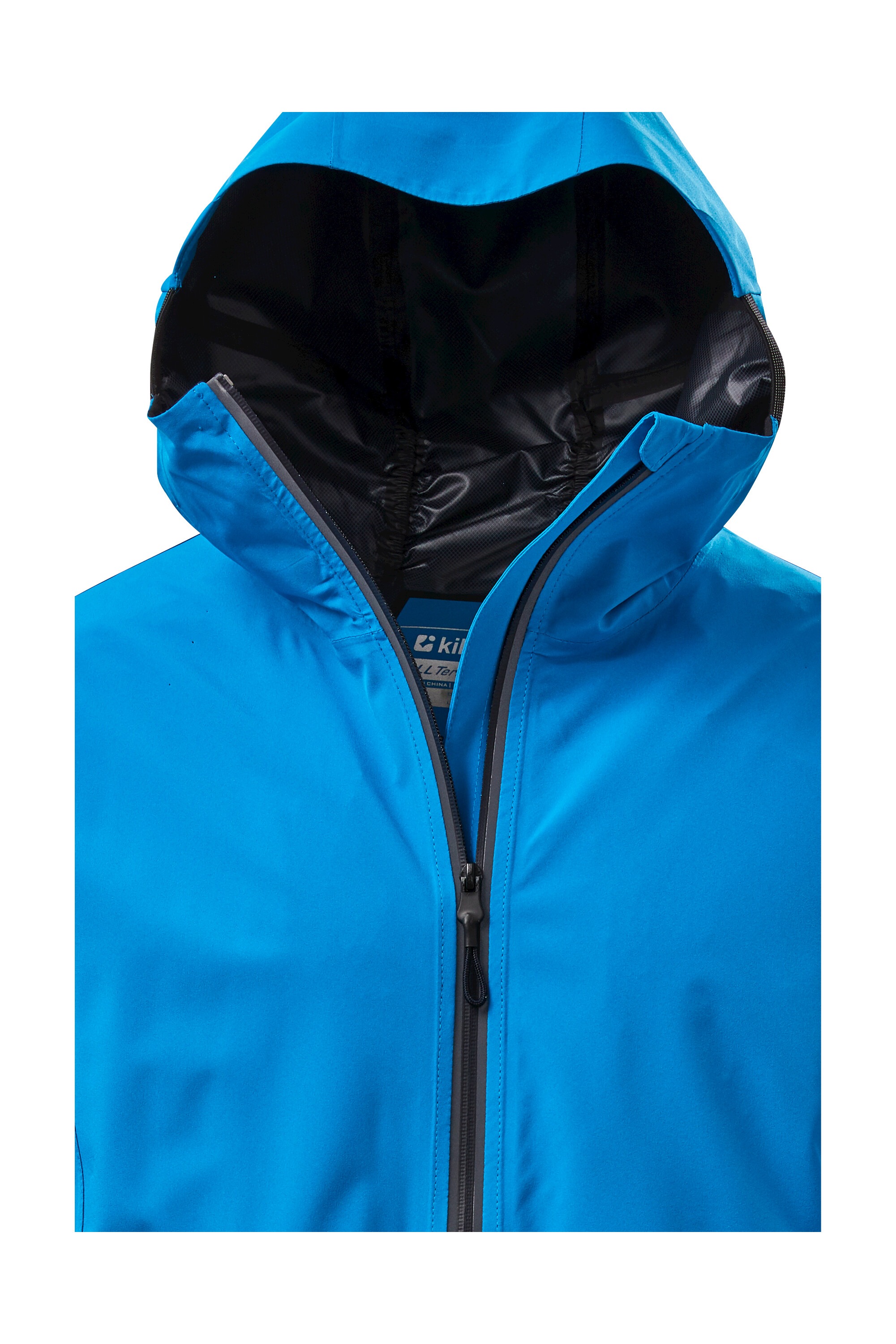 Killtec Funktionsjacke »KOS 23 MN JCKT«, Leichte, wasserdichte Funktionsjacke mit helmkompatibler Kapuze