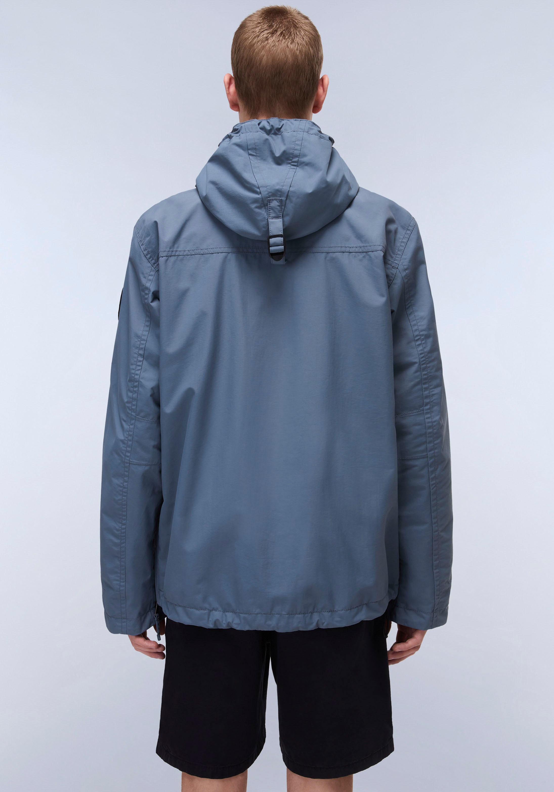Napapijri Funktionsjacke »RAINFOREST M SUM 3«, mit Kapuze, Mit verstellbarem Gummizug und verschliessbarem Schlitz im Saum