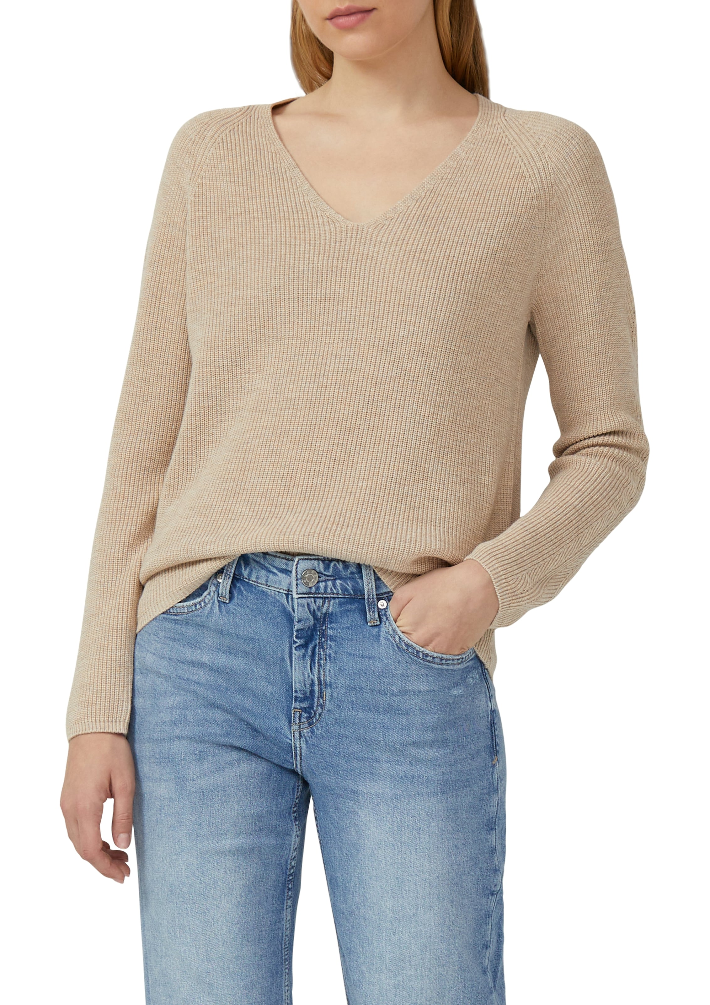 s.Oliver Pull en tricot mit V-Ausschnitt