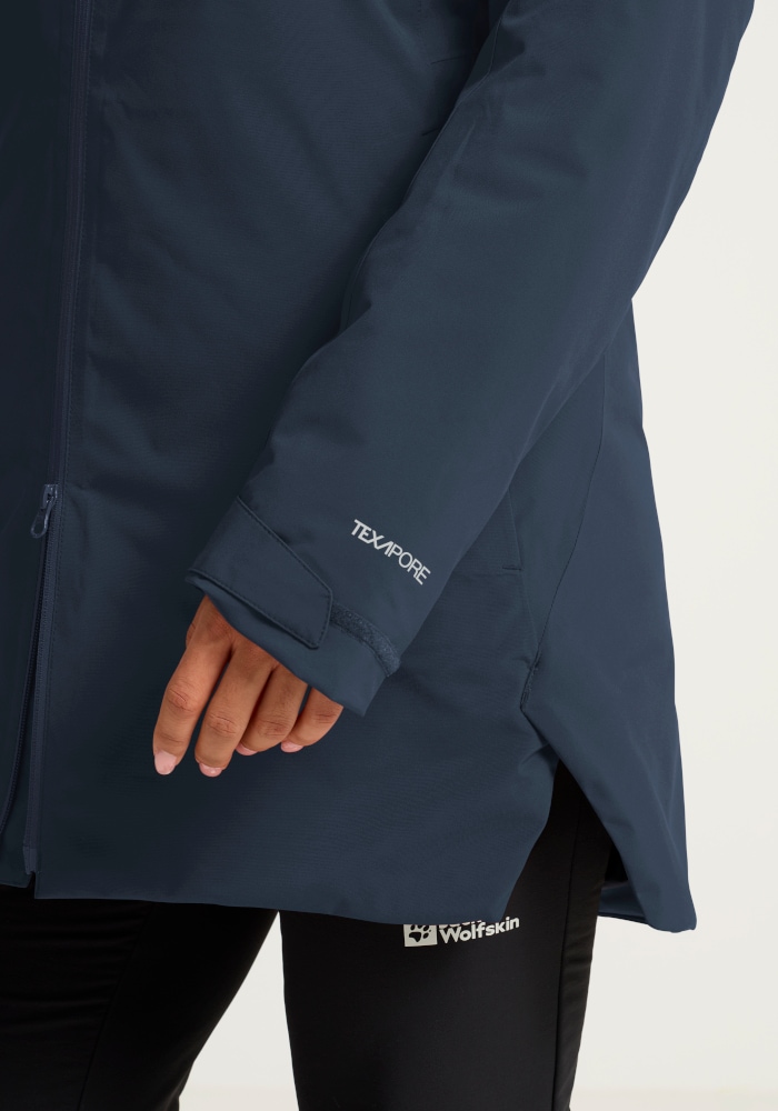 Jack Wolfskin Manteau d'hiver »HEIDELSTEIN 2 INS JKT W« à manches longues, en polyester