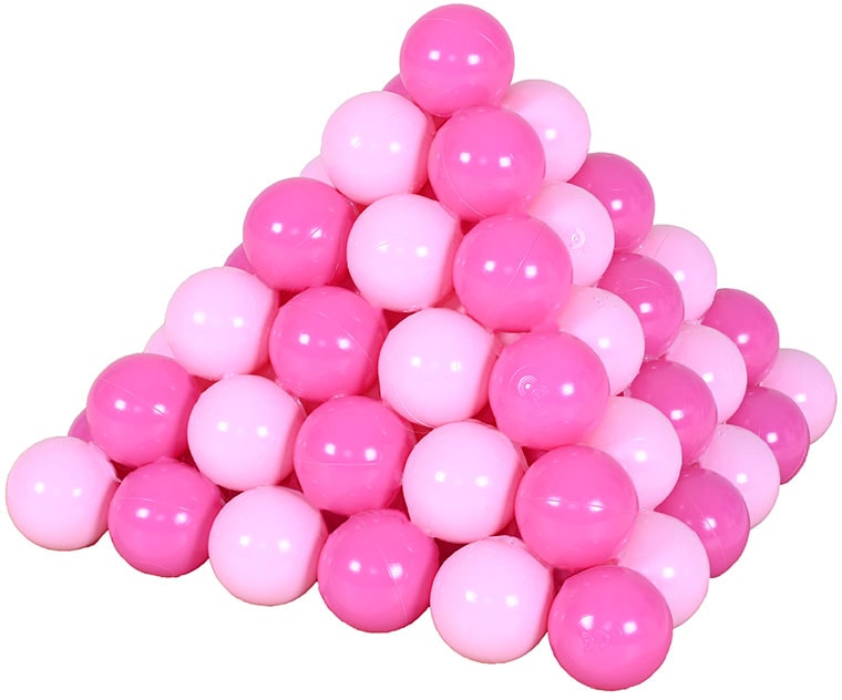 Bällebad-Bälle »100 Stück, soft pink«, (100), 100 Stück