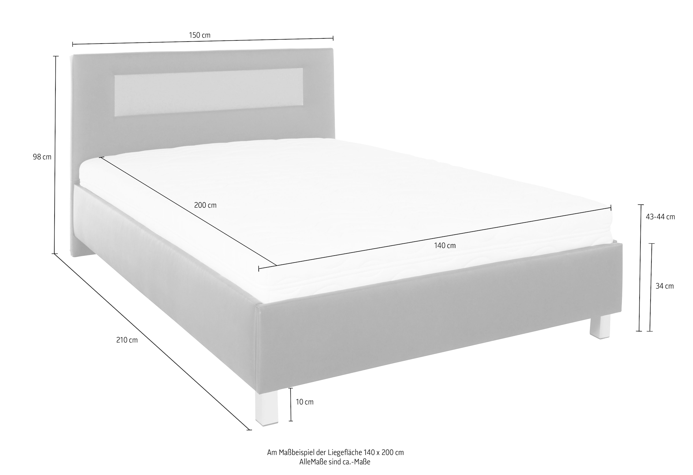 Westfalia Schlafkomfort Polsterbett