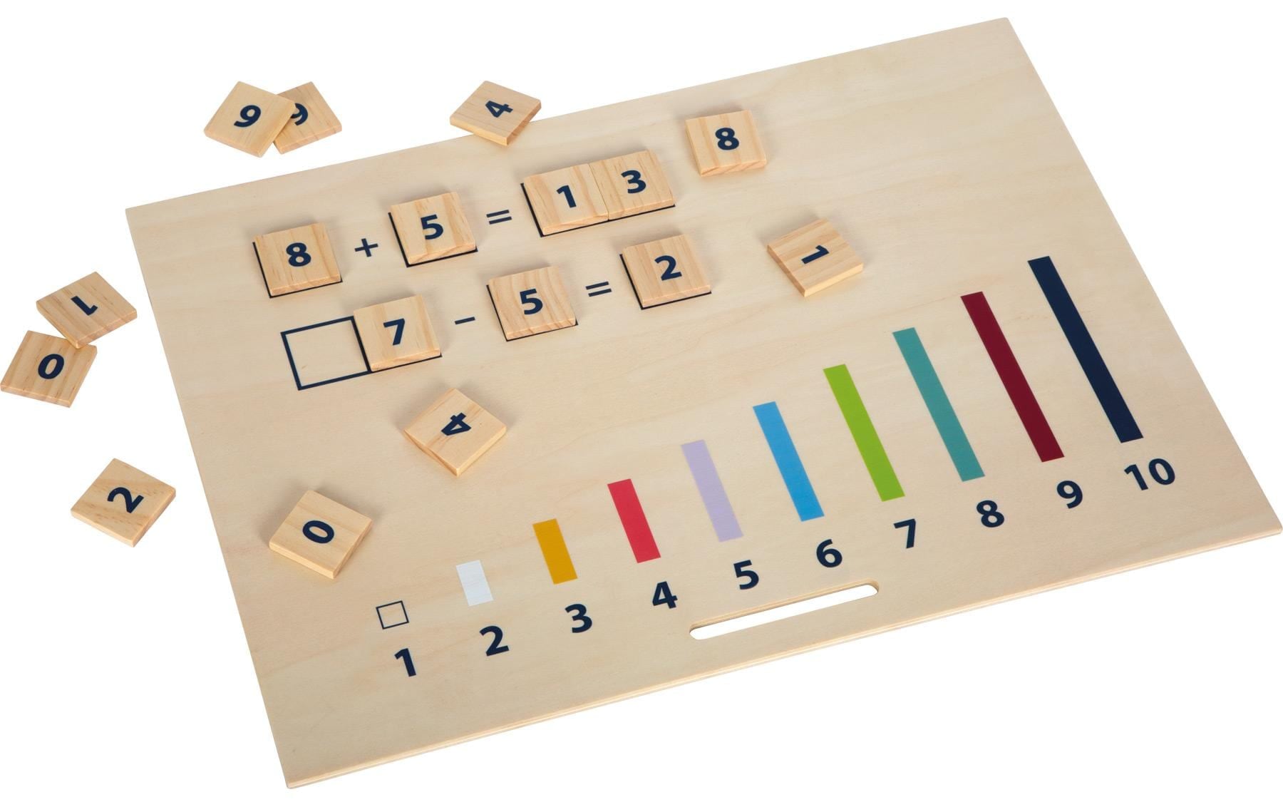 Small Foot Lernspielzeug »Rechenstäbchen mit Zahlen Educate FSC 1« Holzart: Schima, Pappel, Kiefer (China)