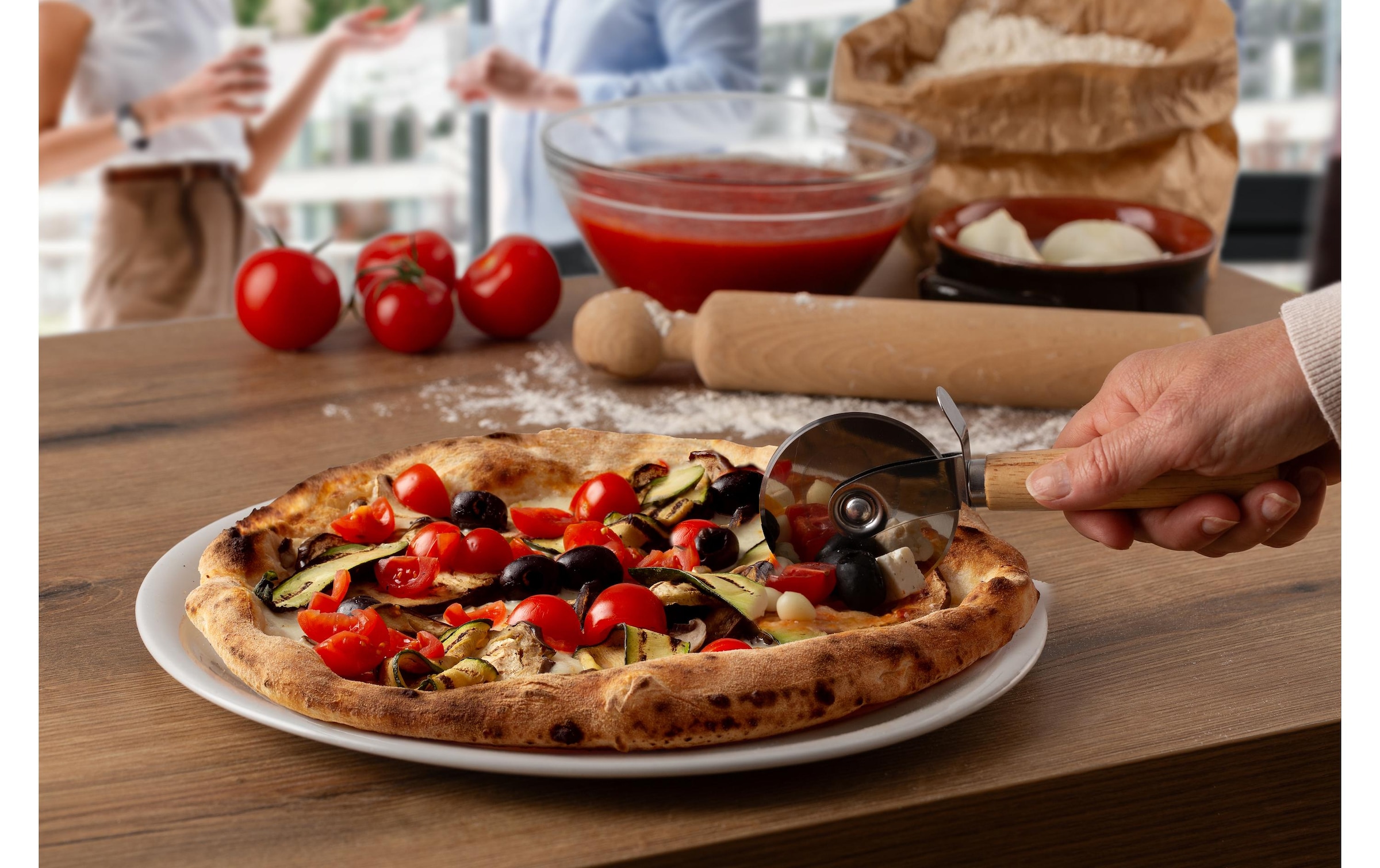 Ariete Four à pizza »3901« jusqu’à 430°C, pierre à pizza amovible, accessoires inclus
