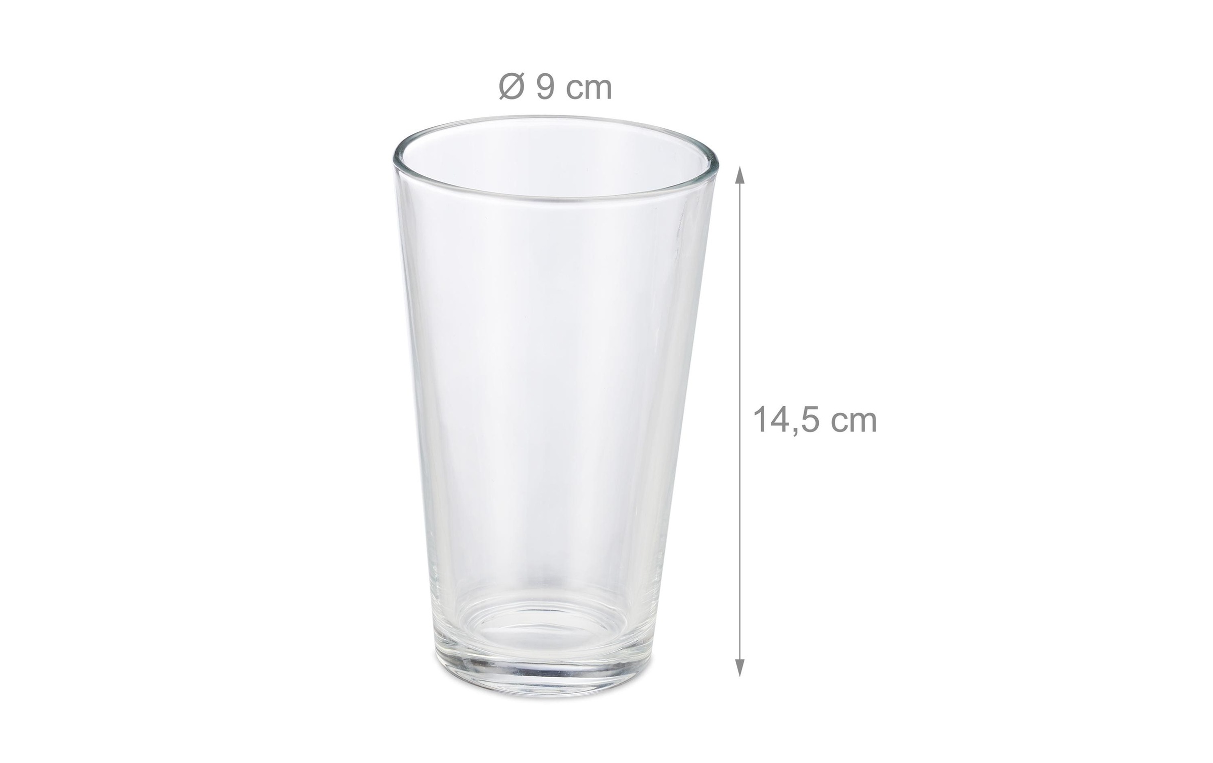 relaxdays Glas "14.0.1901 18 Stück"