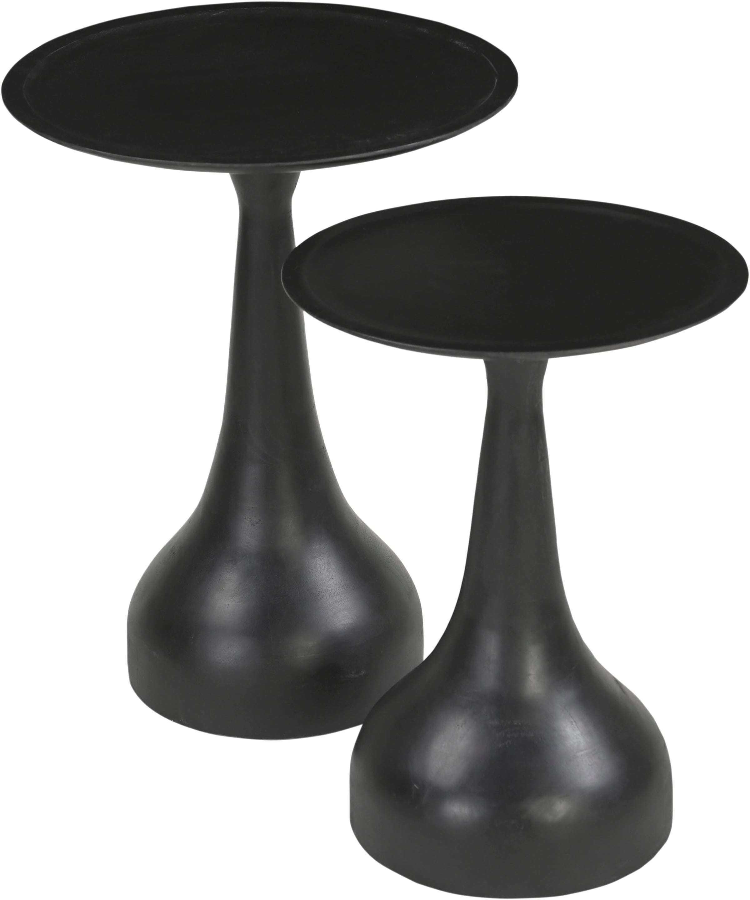SIT Table d'appoint »Ottawa rund aus Mango massiv für kleine Räume« 1 cuis tlg. Plateau de table rond Ø 38 cm – idéal pour petits espaces