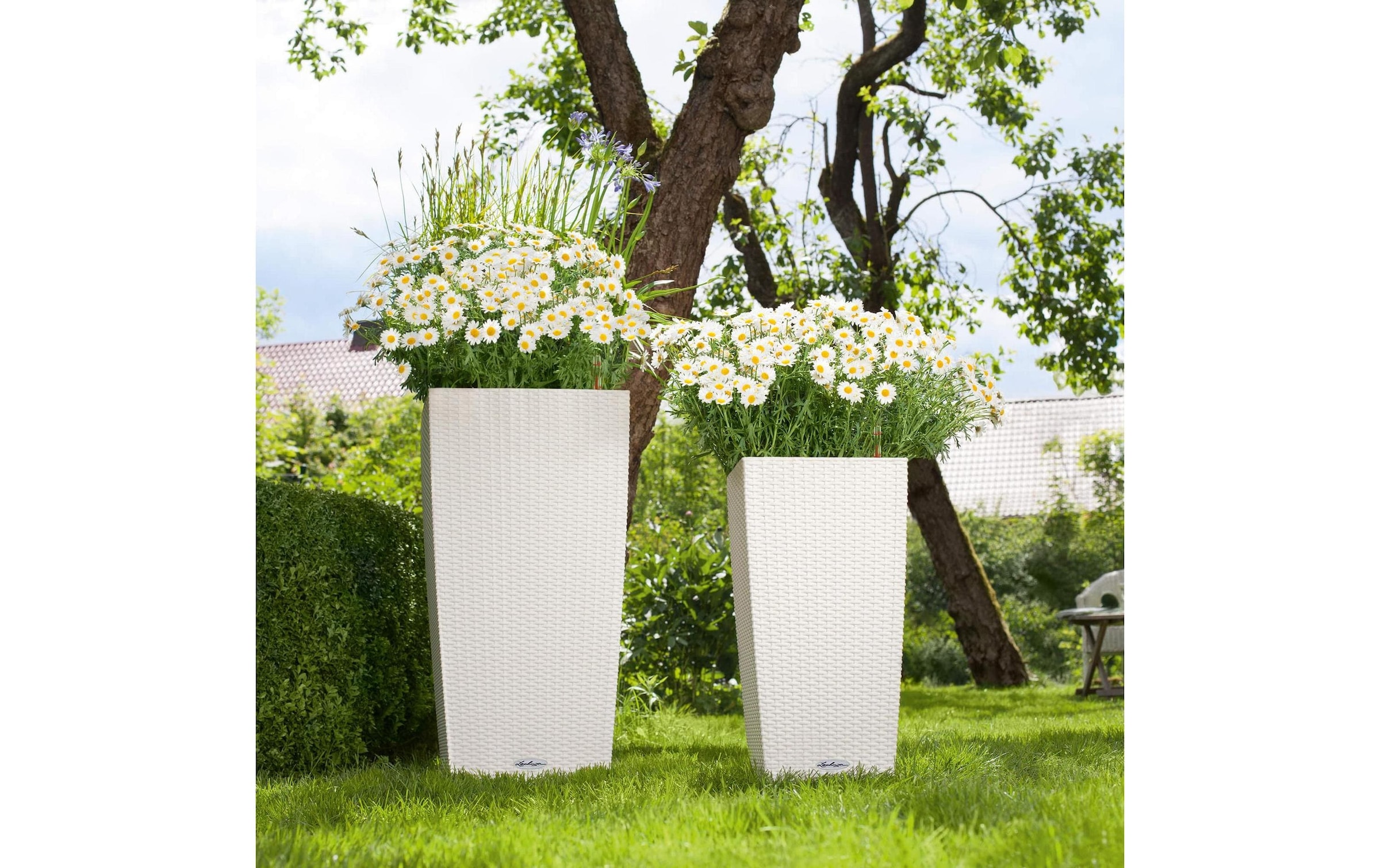   Blumentopf »Lechuza CUBICO Cottage 40 Graphit«