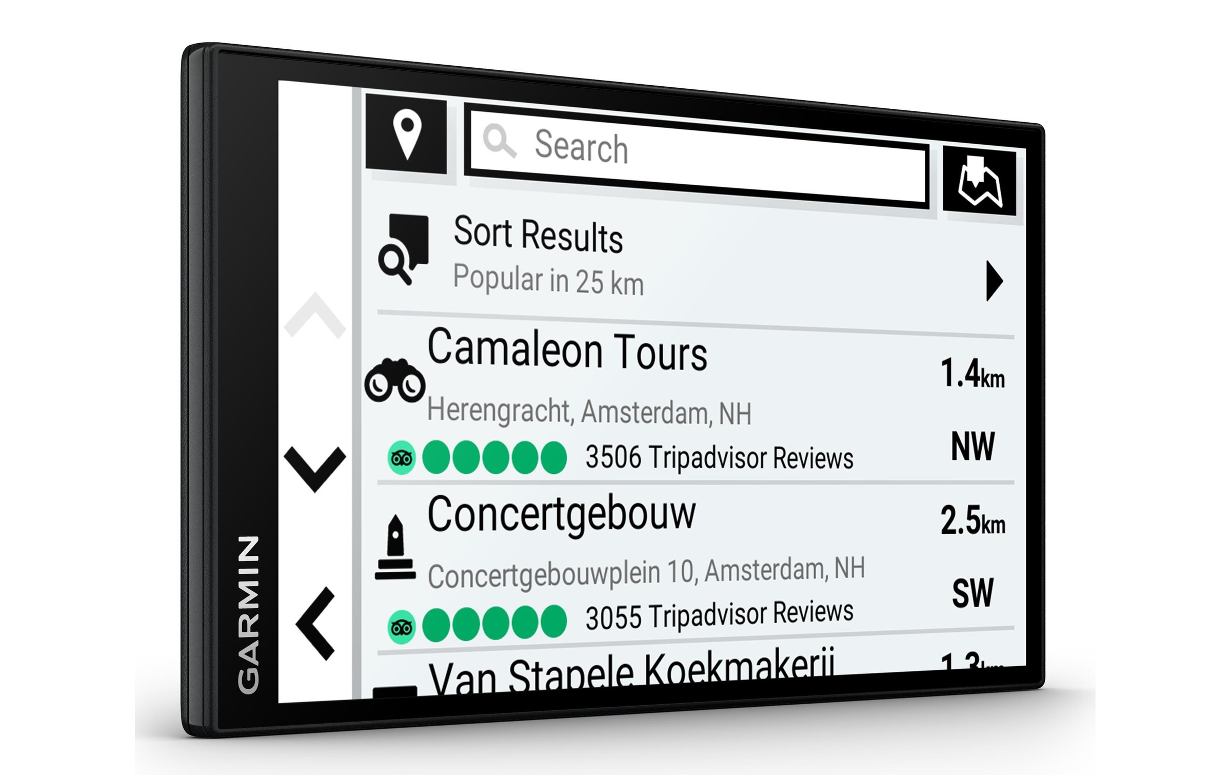 Garmin Navigationsgerät »DriveSmart«, (Europa (45 Länder) Karten-Updates)