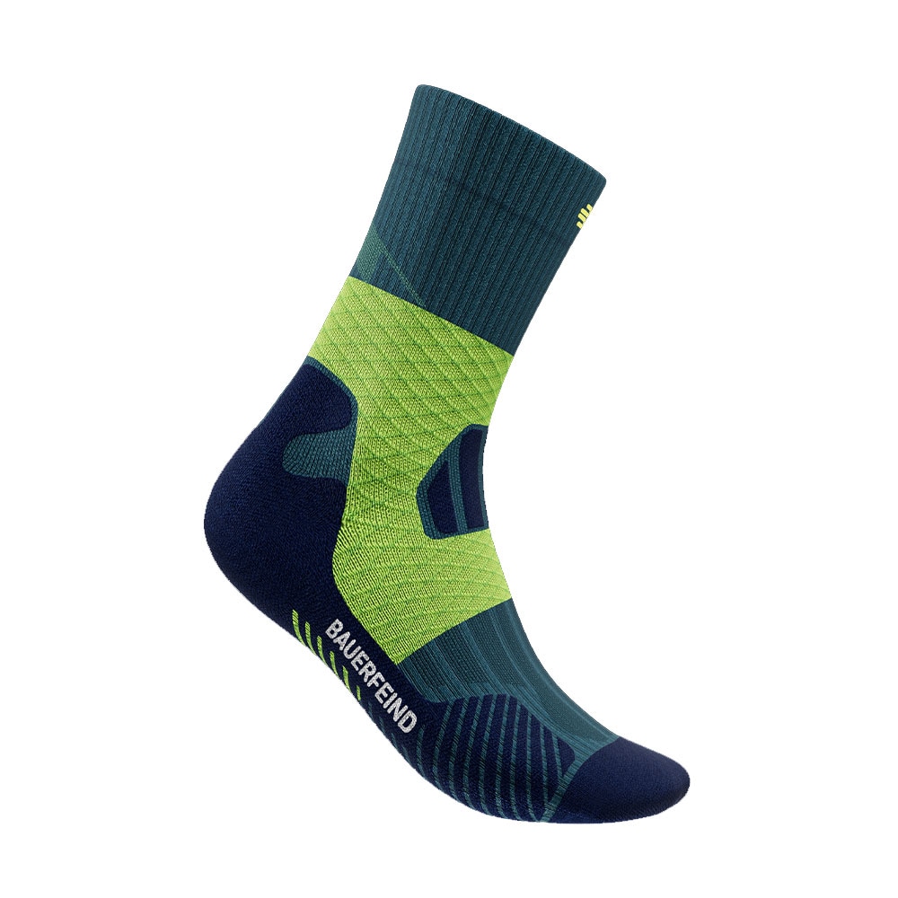 Bauerfeind Kompressionsstrümpfe »Trail Run Mid Cut Socks, Women«