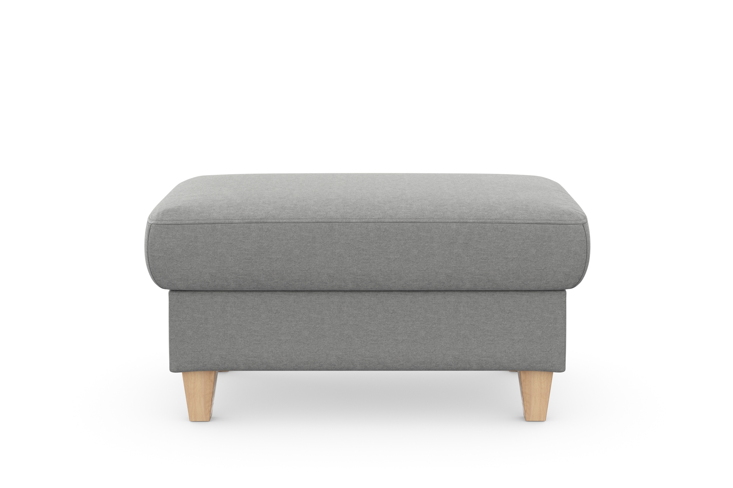 sit&more Stauraumhocker »Farö«, mit Stauraum und Federkern und naturfarbenen Füssen
