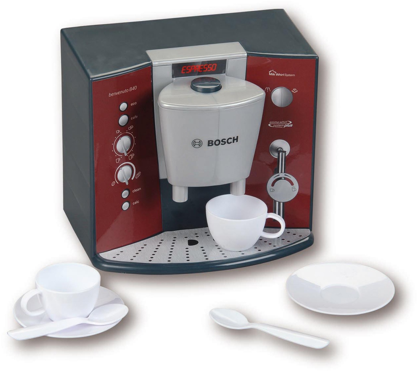 Image of Klein Kinder-Kaffeemaschine »Bosch Kaffeemaschine mit Sound & Espressoset«, mit Soundfunktion, Made in Germany bei Ackermann Versand Schweiz