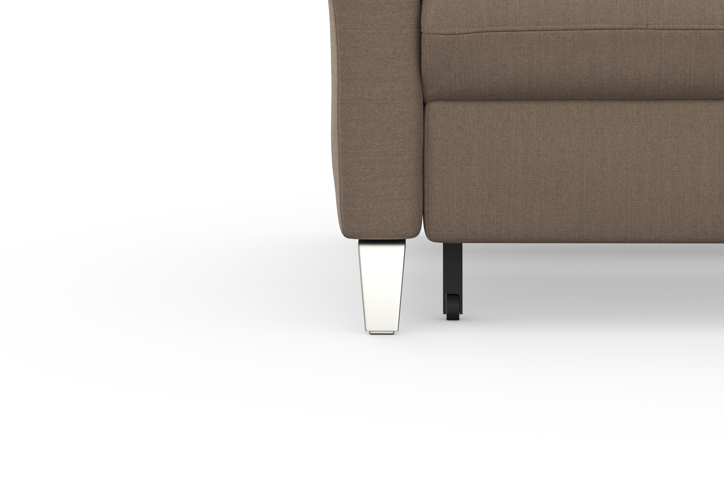 sit&more Ecksofa »Marano L-Form«, inklusive Kopfteilverstellung, wahlweise mit Bettfunktion, Bettkasten