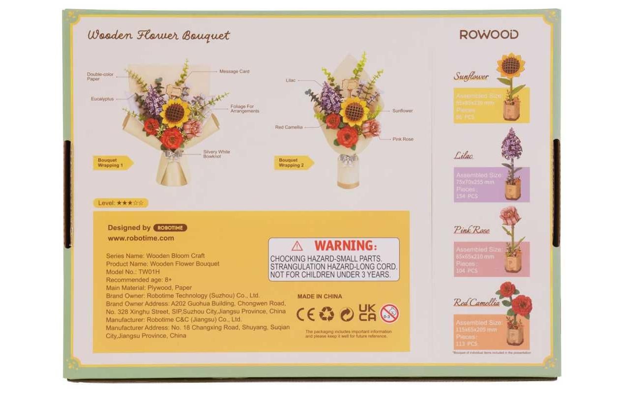   Modellbausatz »RoboTime Blumenstrauss«