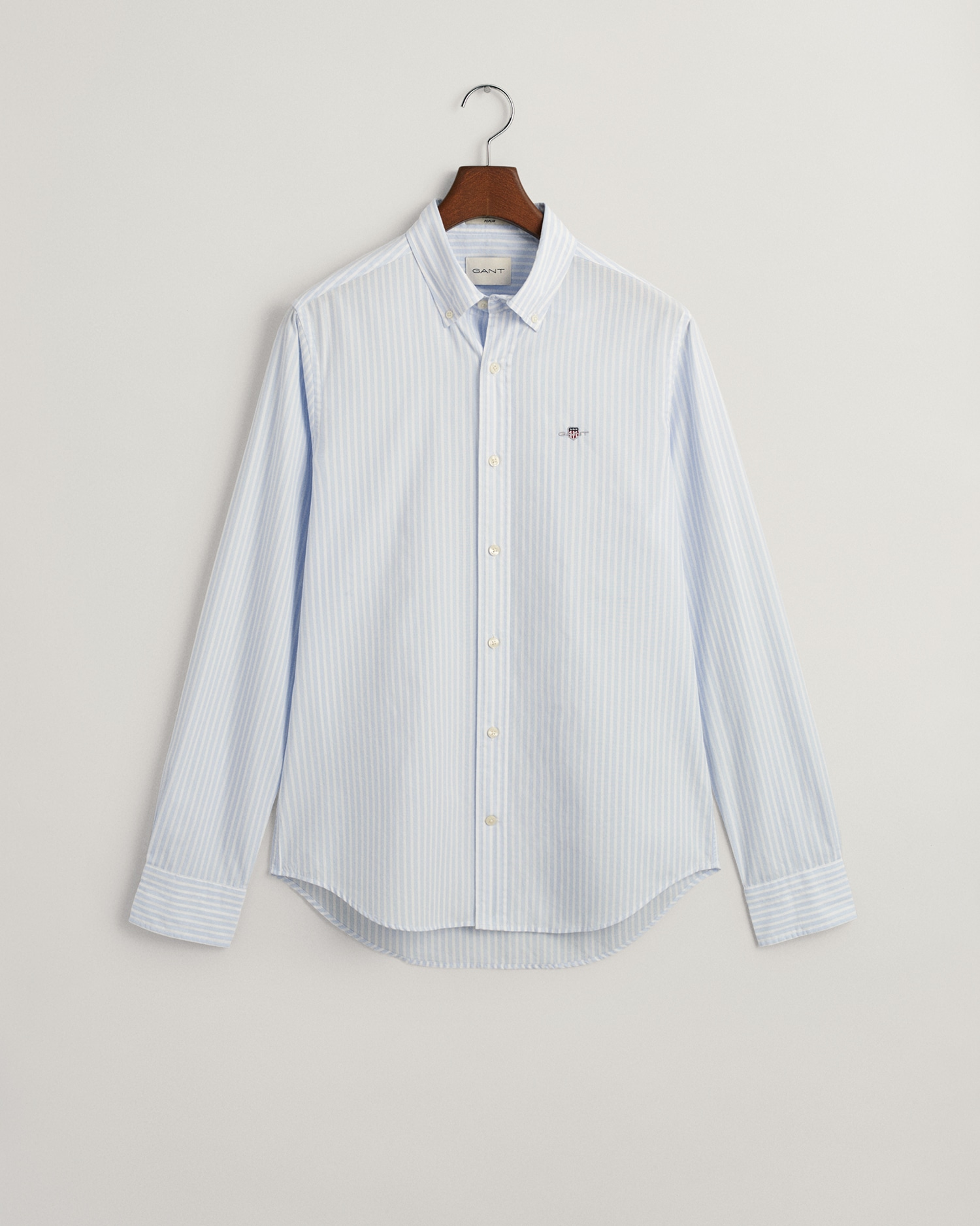 Gant Langarmhemd »SLIM POPLIN STRIPE SHIRT«