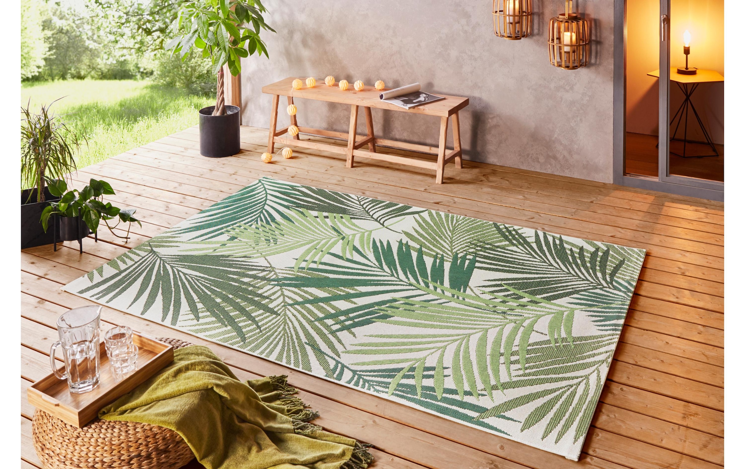 NORTHRUGS Teppich »Outdoor Beach 80« rechteckig