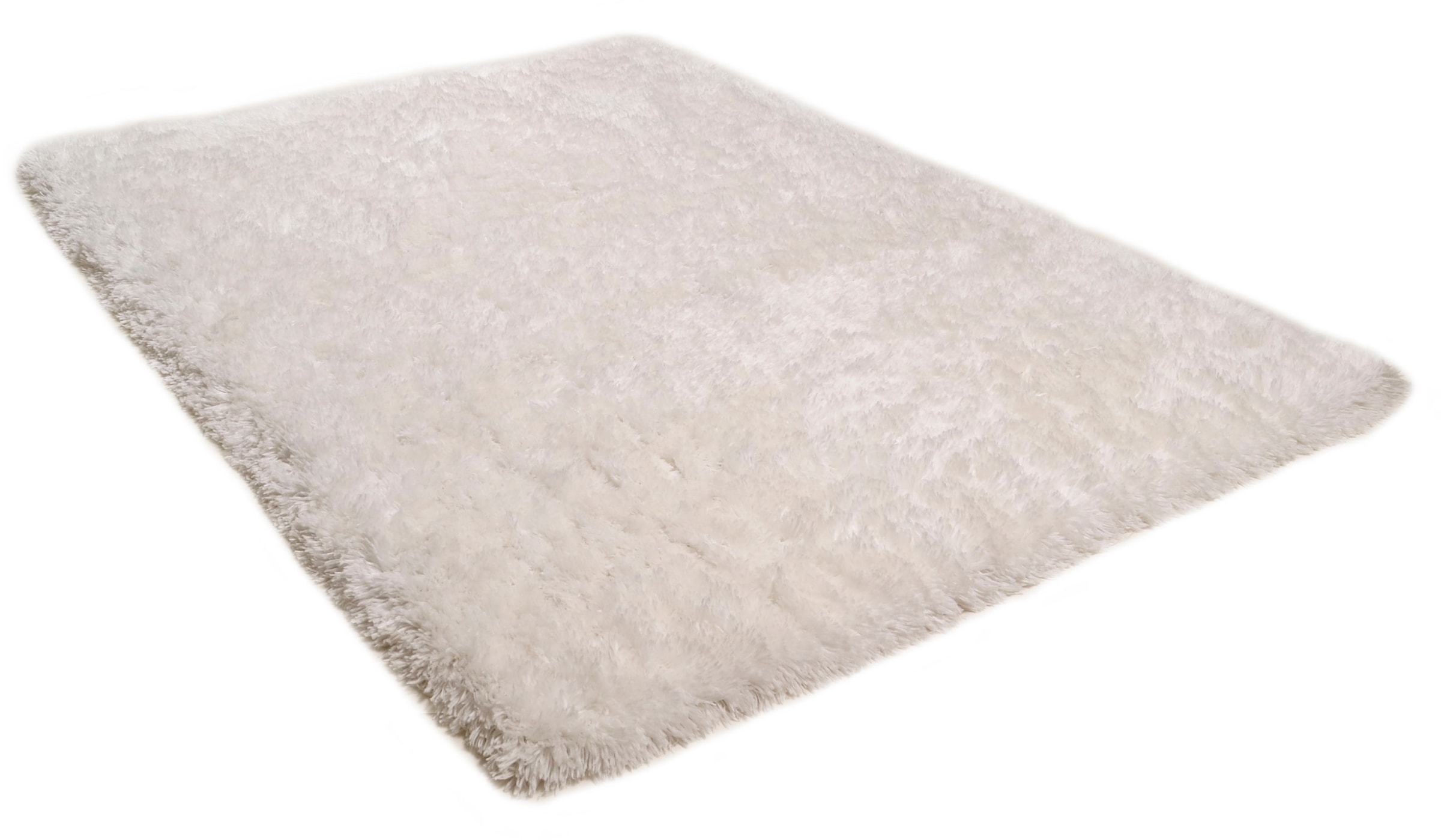 Image of THEKO Hochflor-Teppich "Flokato" rechteckig 60 mm Höhe Uni Farben, handgetuftet, flauschig weich, Wohnzimmer