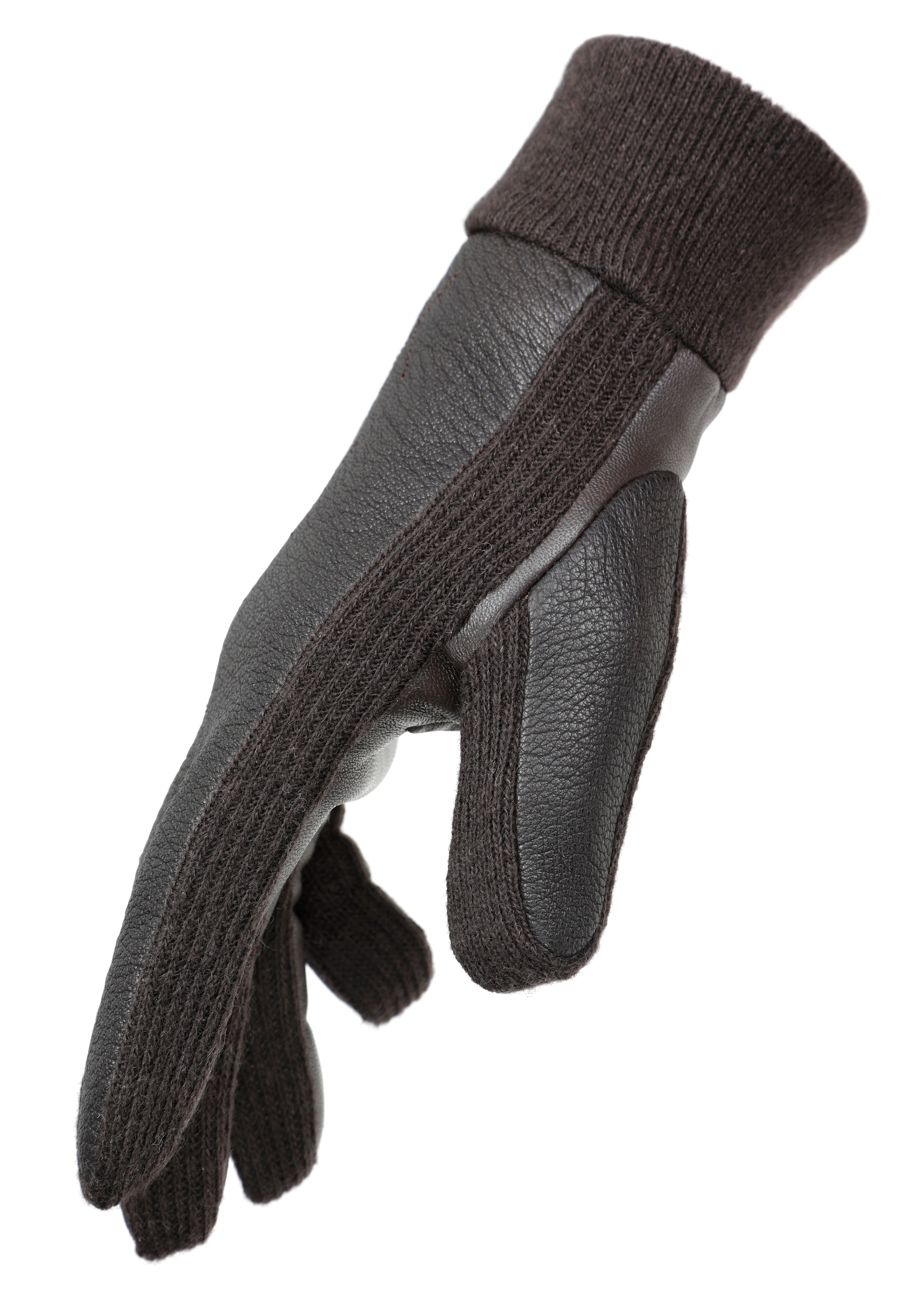 PEARLWOOD Gants tricotés »NICK« 1 Paar,  weiches Fleecefutter, Elastischer Strickbund
