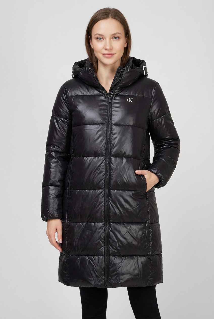 Image of Calvin Klein Jeans Steppjacke mit Kapuze Regular fit mit Kapuze