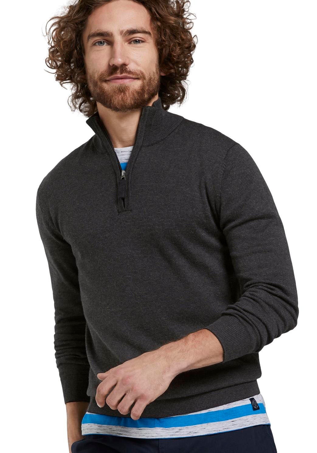 Image of TOM TAILOR Strickpullover, mit Troyerkragen bei Ackermann Versand Schweiz