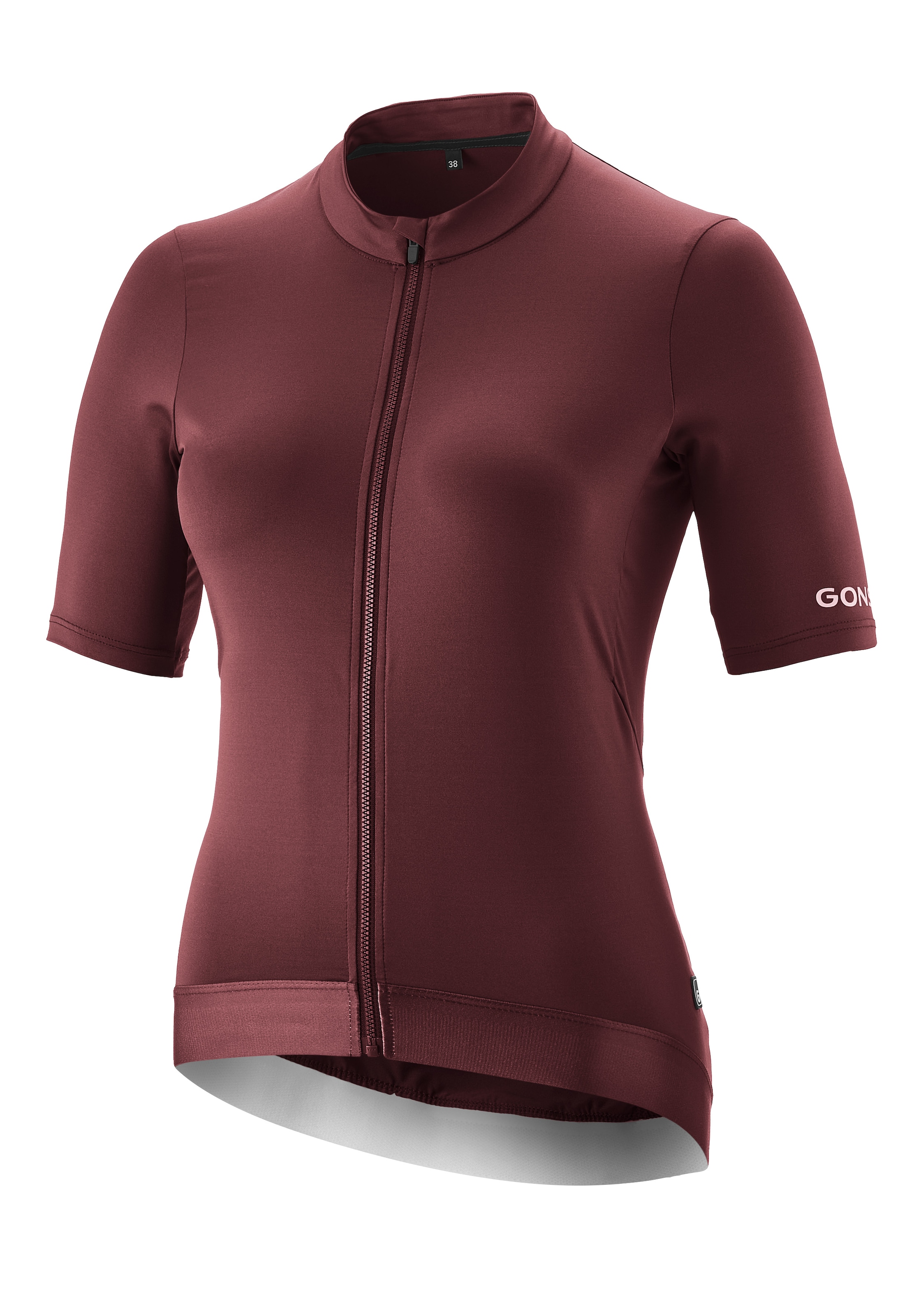 Gonso Radtrikot »Road Jersey W« Damen Fahrradtrikot kurzarm, Full-Zip Trikot, Rückentasche, Slim Fit