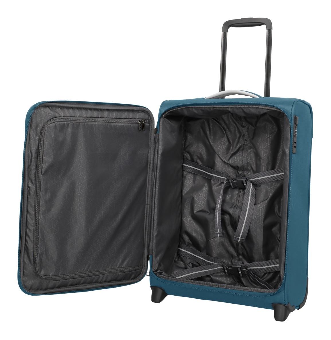 travelite Trolley pour bagages à main »JETPACK Multi Light 2 Cabin Handgepäck Koffer« 41 litre 2 Rollen bagage souple, compatible Ryanair, Condor et de nombreuses compagnies aériennes courantes