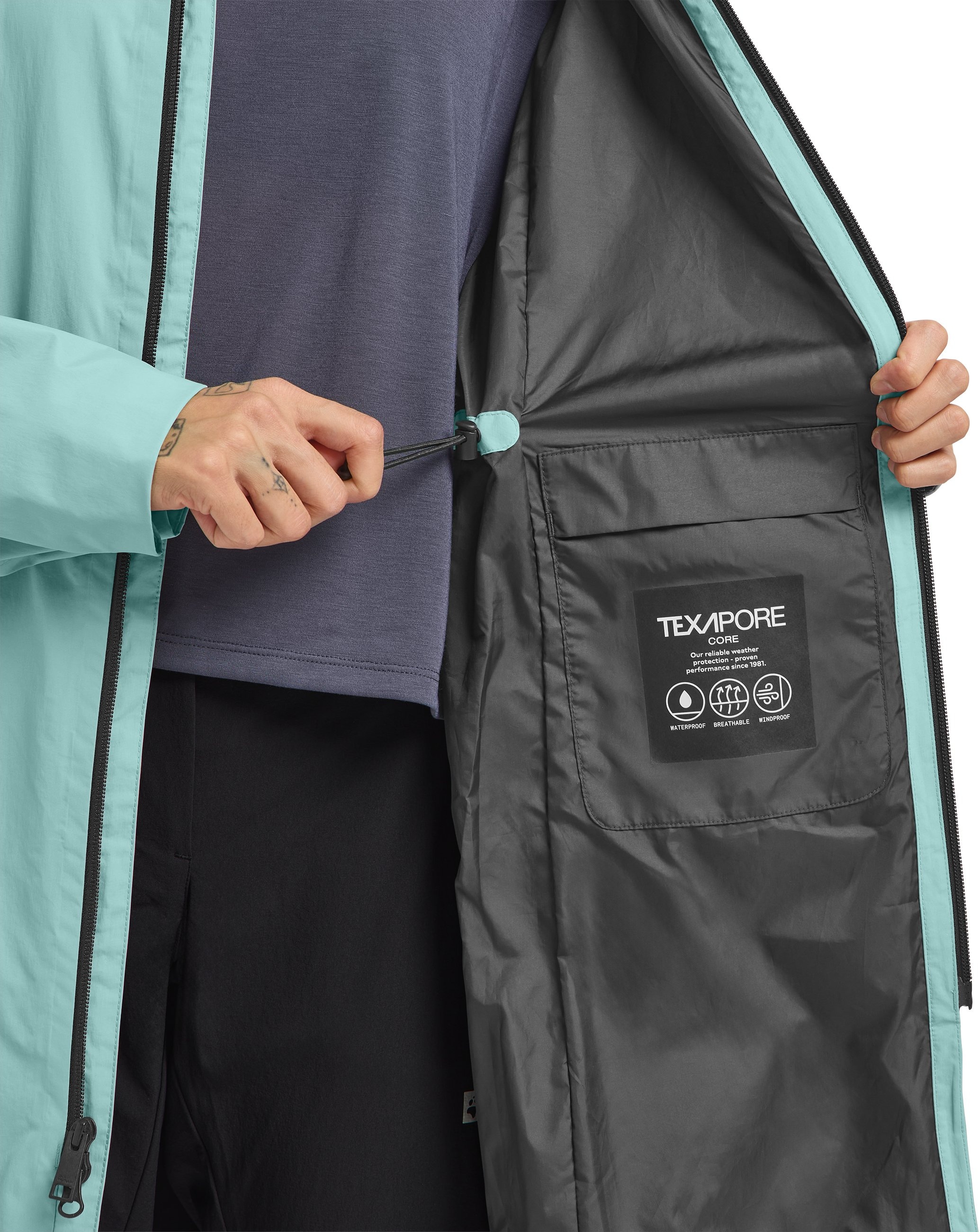 Jack Wolfskin Trenchcoat »WELLSEE COAT W«