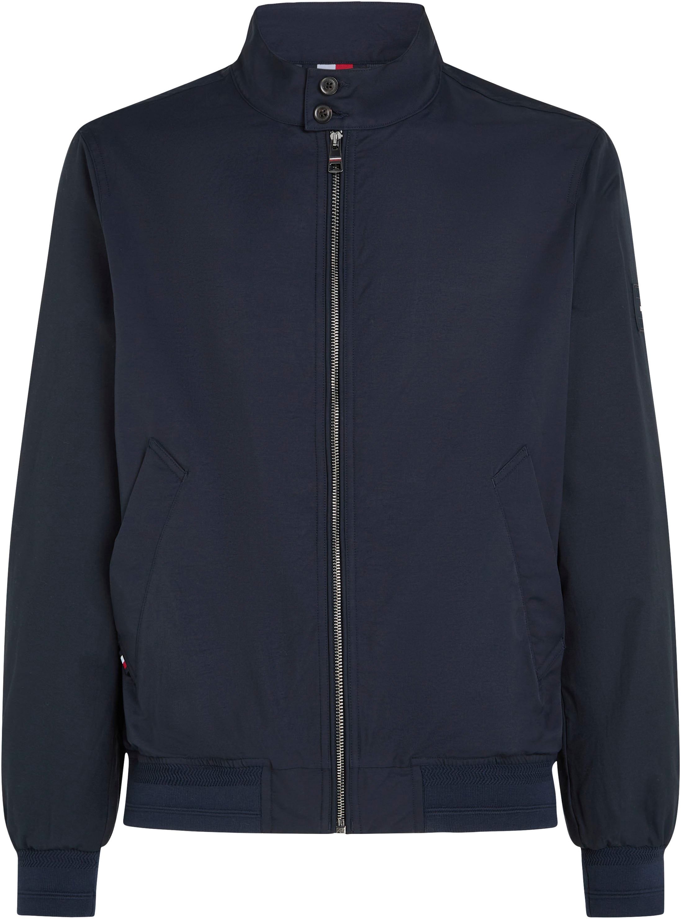 Tommy Hilfiger Big & Tall Outdoorjacke »BT-CLUB HARRINGTON-B«, Grosse Grössen mit Logoprägung