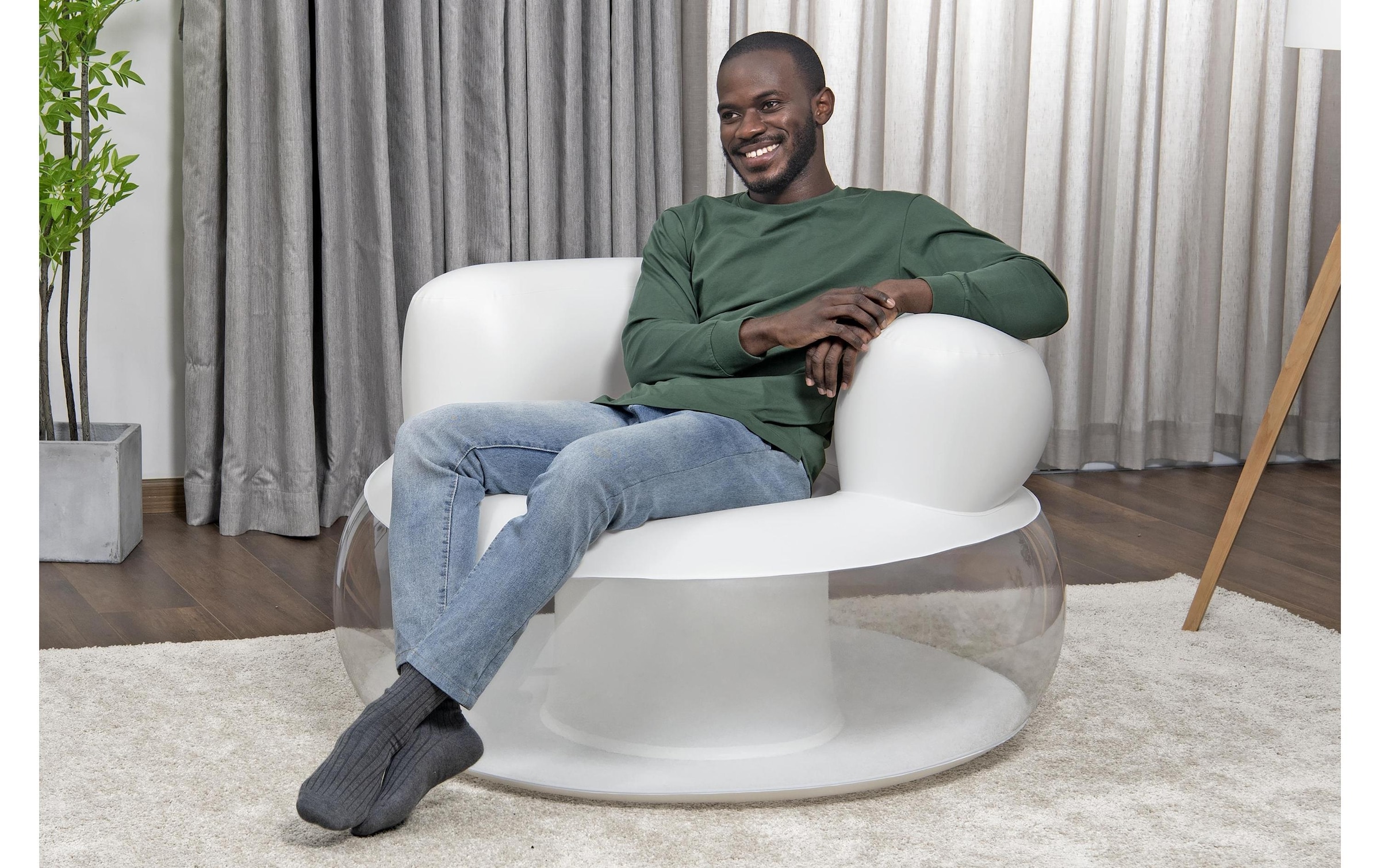 Bestway Luftsessel »ModPod assortiert, 112 x 112 cm«