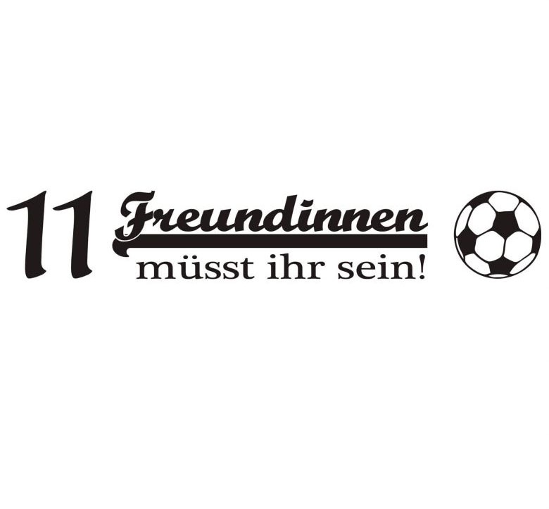 Image of Wall-Art Wandtattoo »Fussball 11 Freundinnen«, (1 St.) bei Ackermann Versand Schweiz