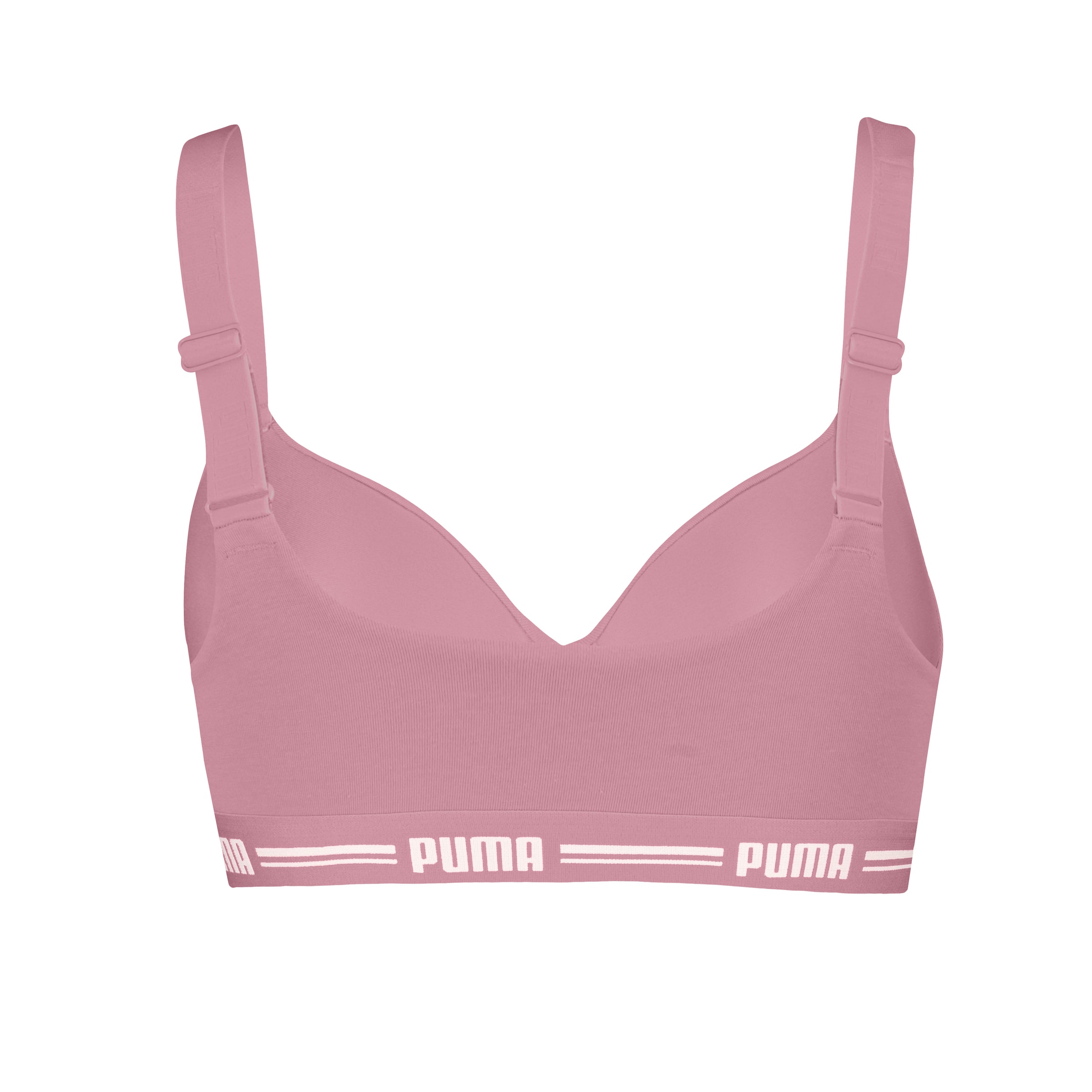 PUMA Bügelloser BH »PUMA WOMEN PADDED TOP 1P HANG«, mit leicht gepaddeten Cups