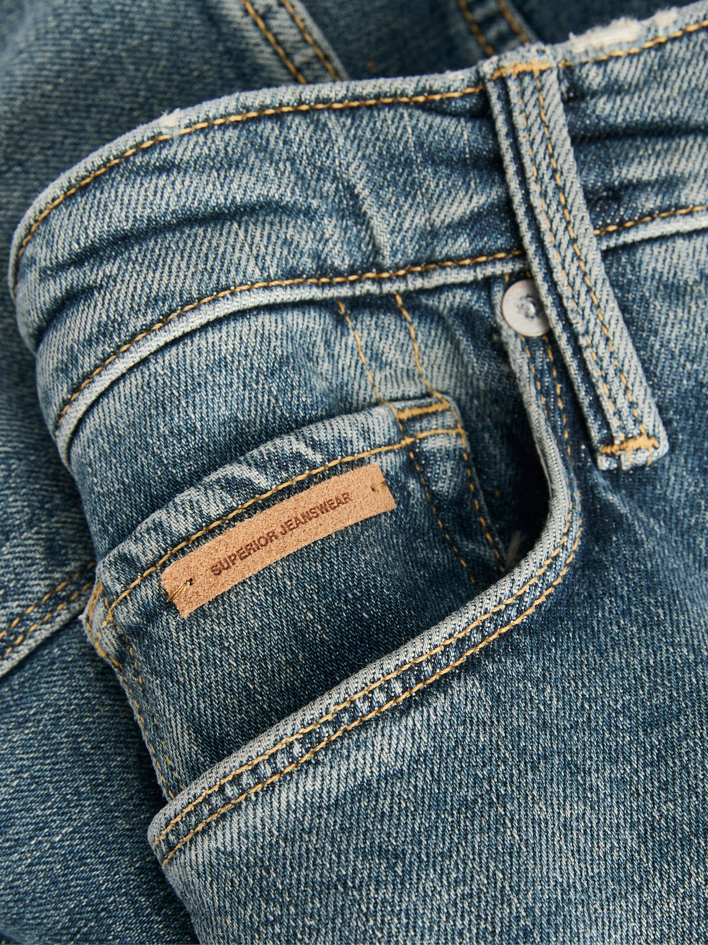 Jack & Jones Slim-fit-Jeans »JJIGLENN JJEVAN JJ 677 NOOS«