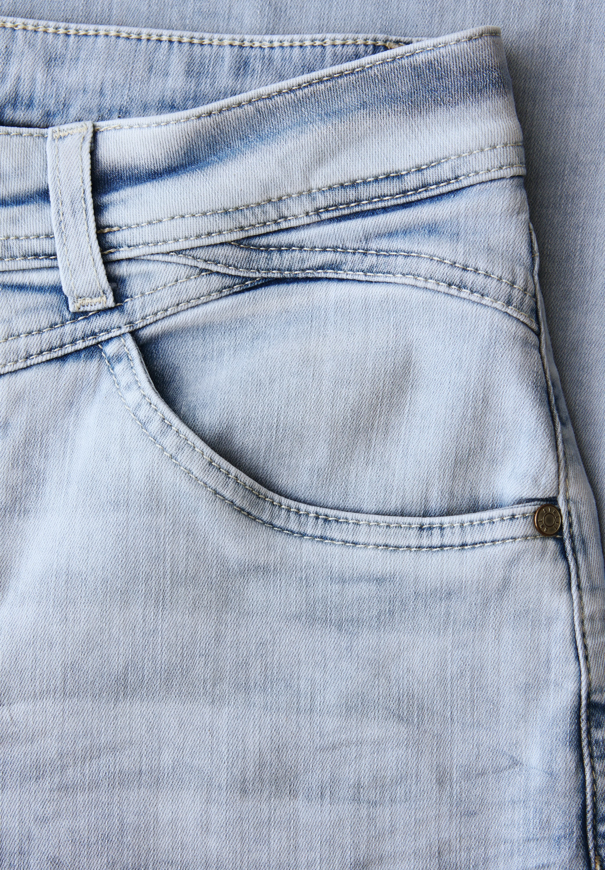 STREET ONE Jeans loose fit »Style Emee« Wide Leg Jeans mit Stretch