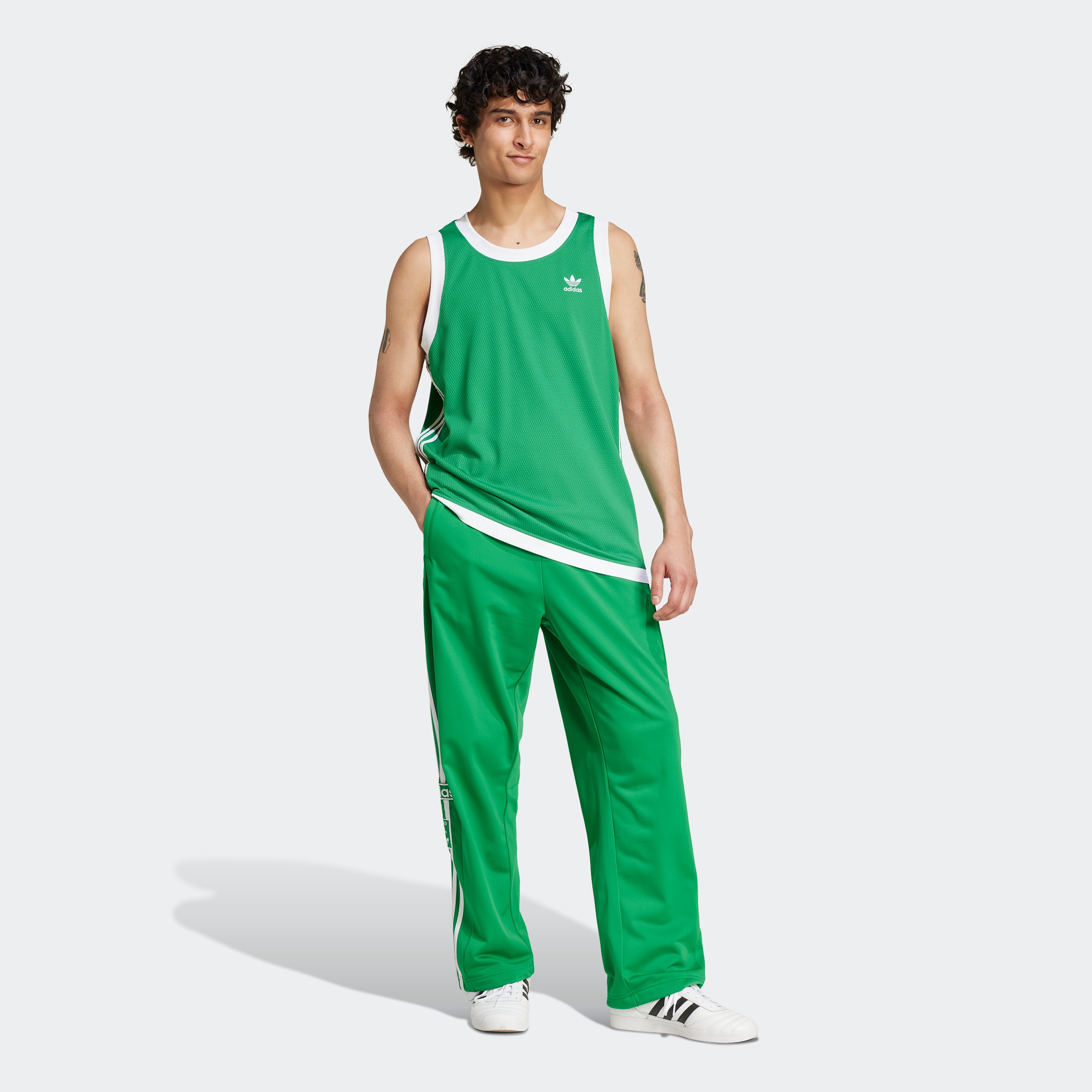 adidas Originals Sporthose »ADIBREAK«, (1 tlg.), Knopfleiste am Bein, Knopfhose