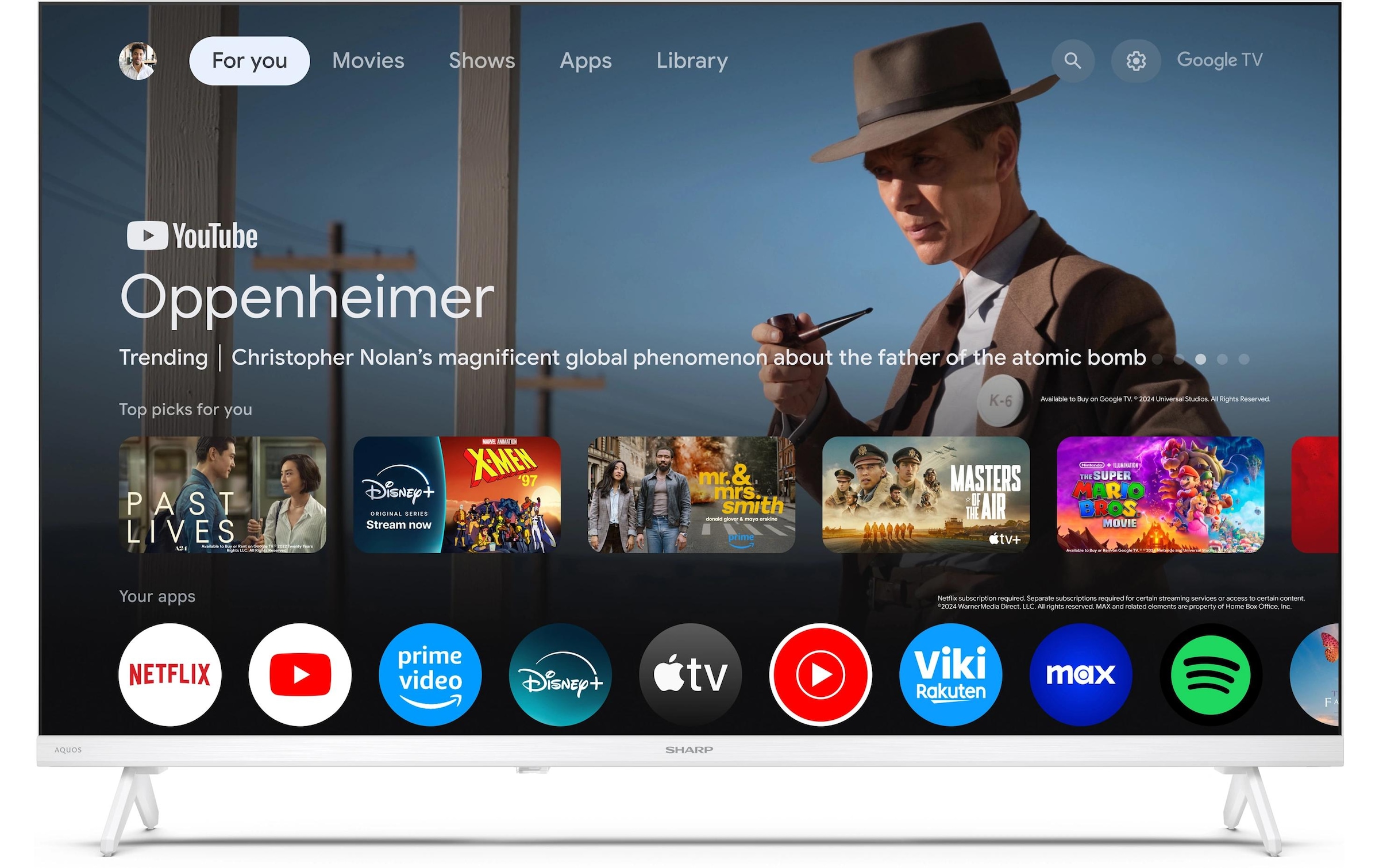 Sharp LED-Fernseher »1T-C32HFx« 80 cm/32 ″ HD ready Smart-TV