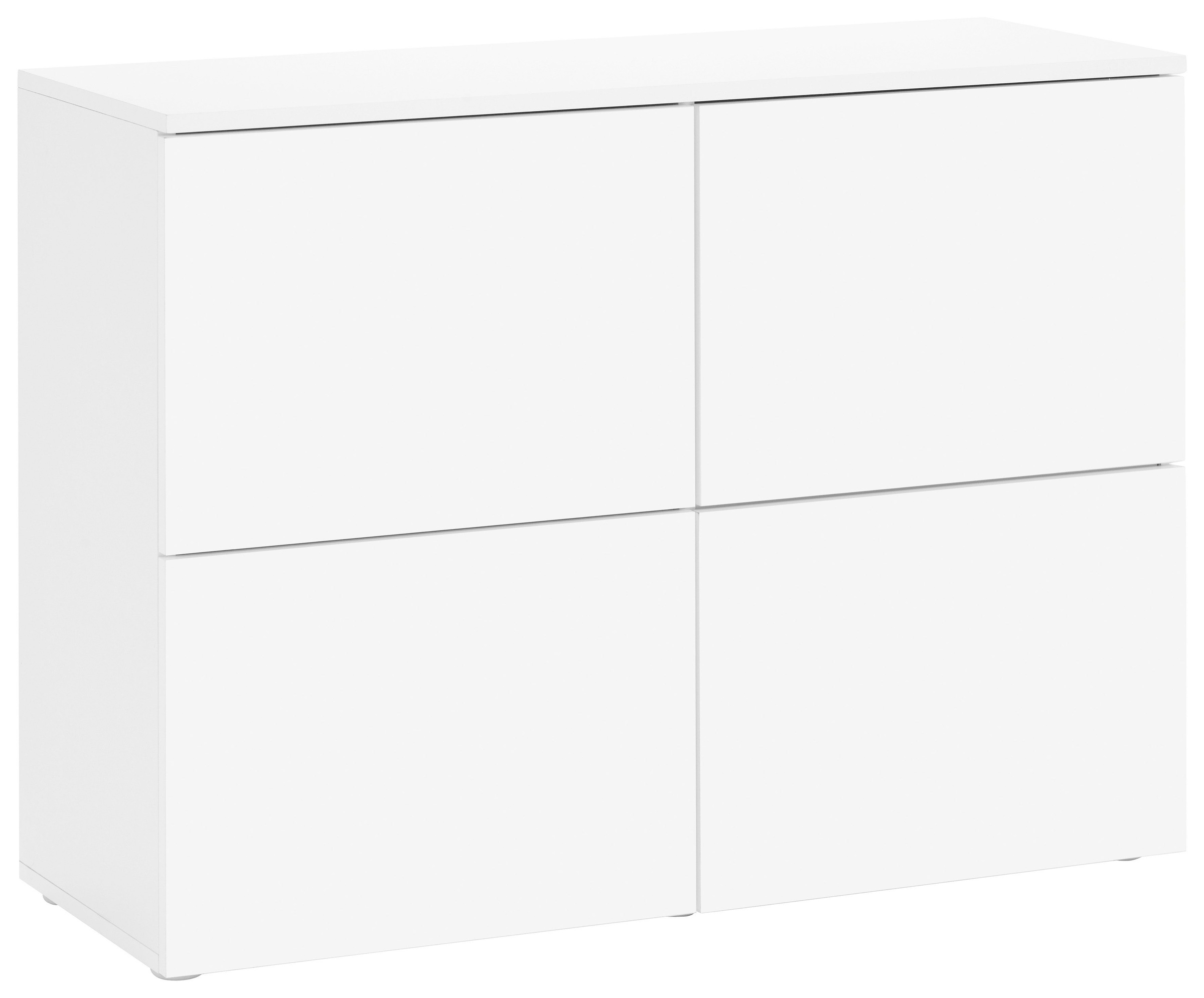 Image of borchardt Möbel Kommode "Rova, Sideboard mit 4 Türen" Praktische Push-to-open-Funktion, verstellbare Böden, Breite 93 cm