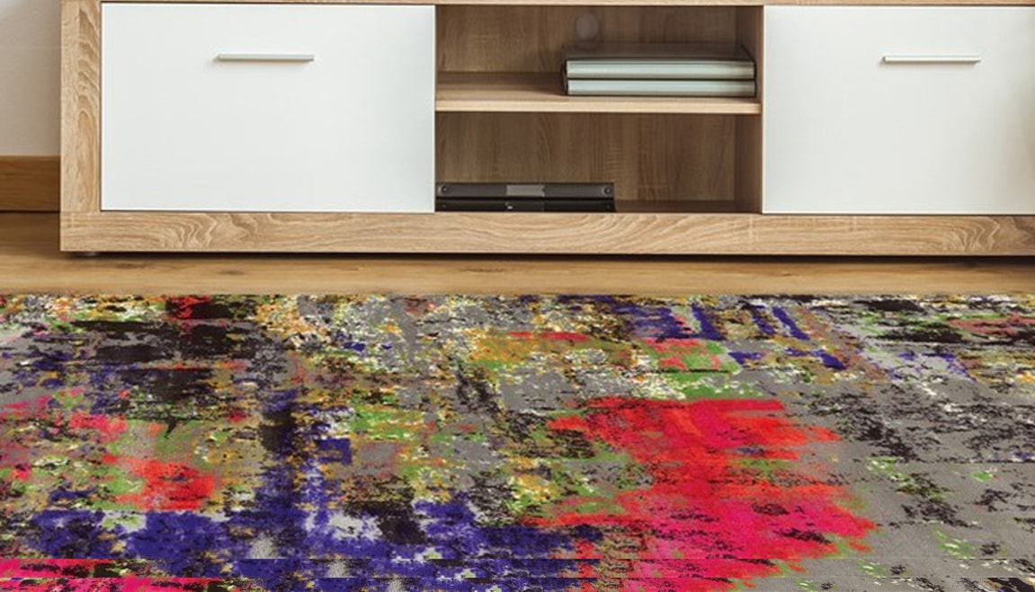 Image of Arte Espina Teppich "Vintage 5207" rechteckig 4 mm Höhe Pflegeleicht und robust, Flachflor, modernes Design