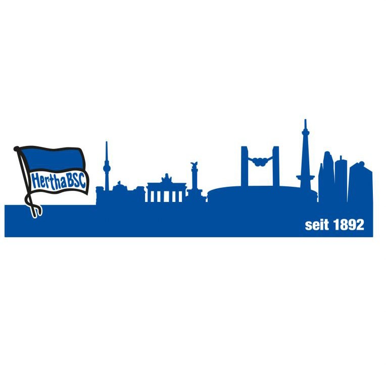 Image of Wall-Art Wandtattoo »Fussball Hertha BSC Skyline«, (1 St.) bei Ackermann Versand Schweiz