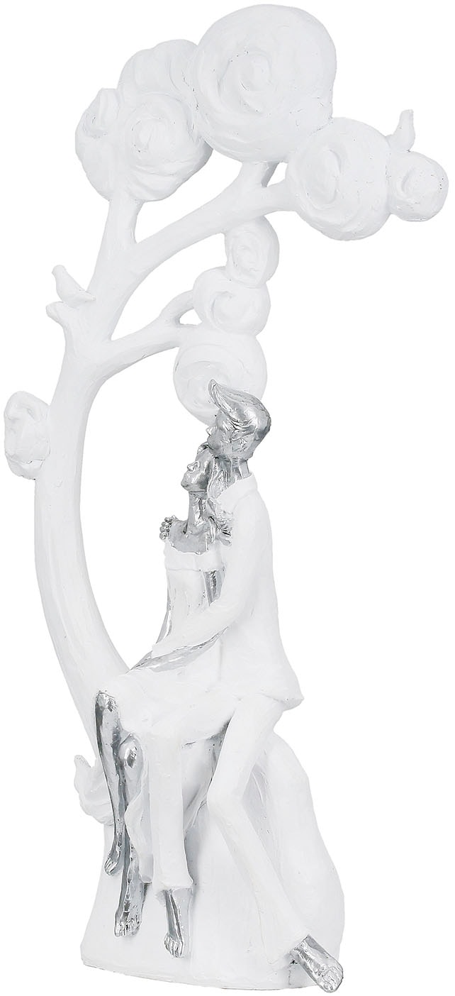 Casablanca by Gilde Dekofigur »Figur Paar; Baum Tree of love weiss H. 39,5 cm«