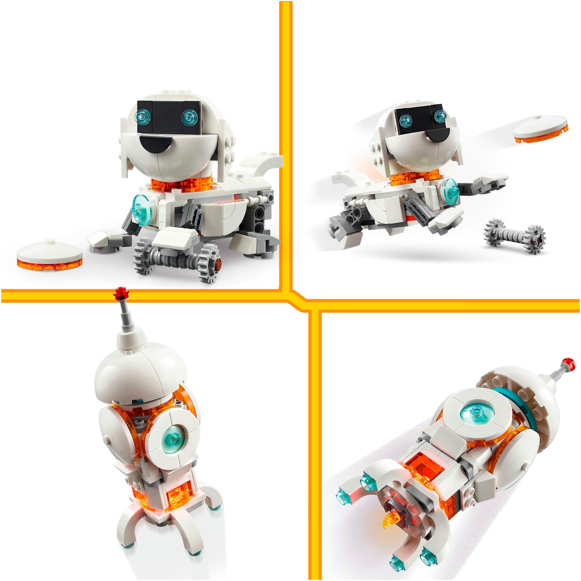 LEGO® Konstruktionsspielsteine »Weltraum-Roboter (31164), LEGO Creator« Made in Europe