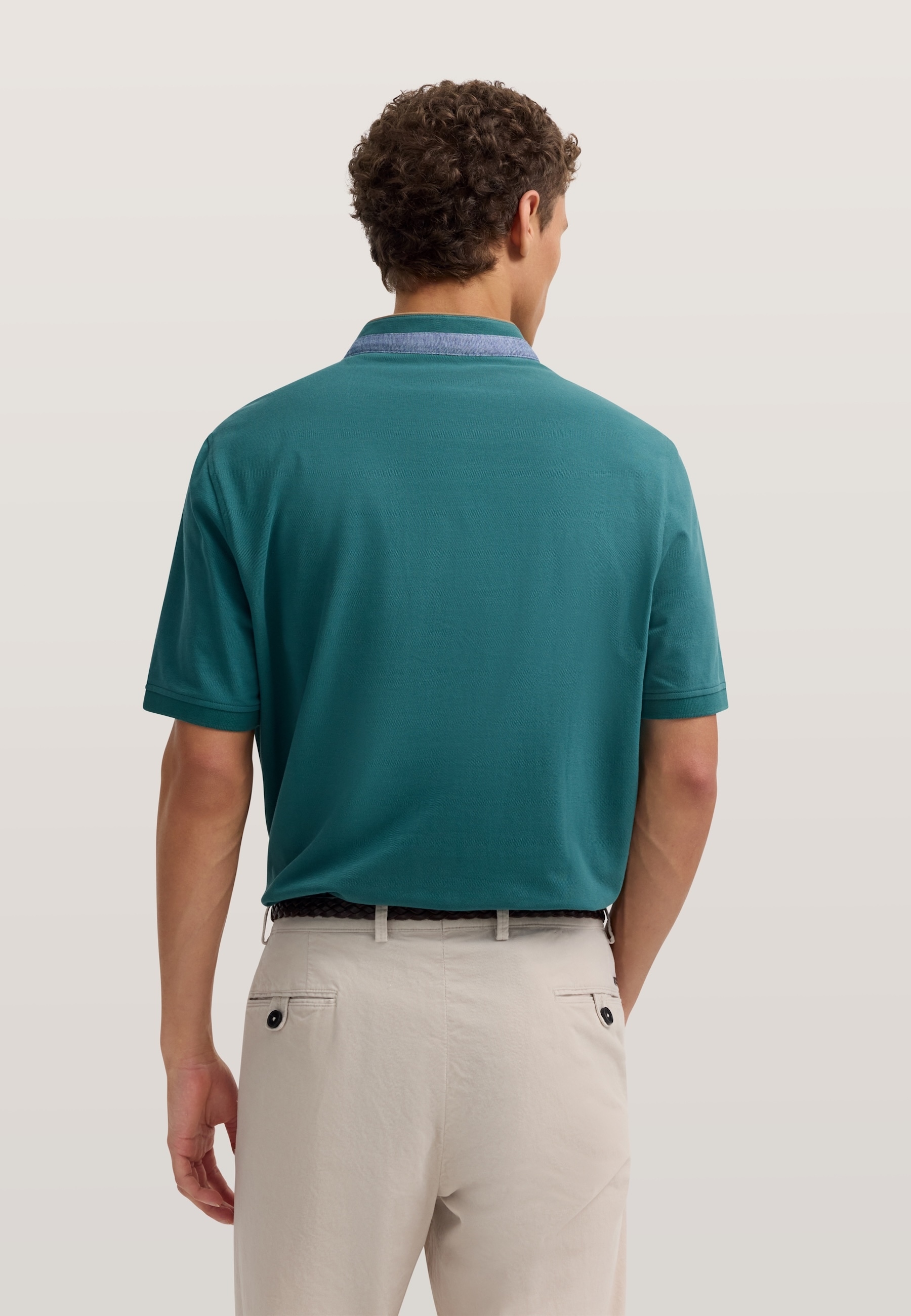 bugatti Polo Modern Fit en coton pur